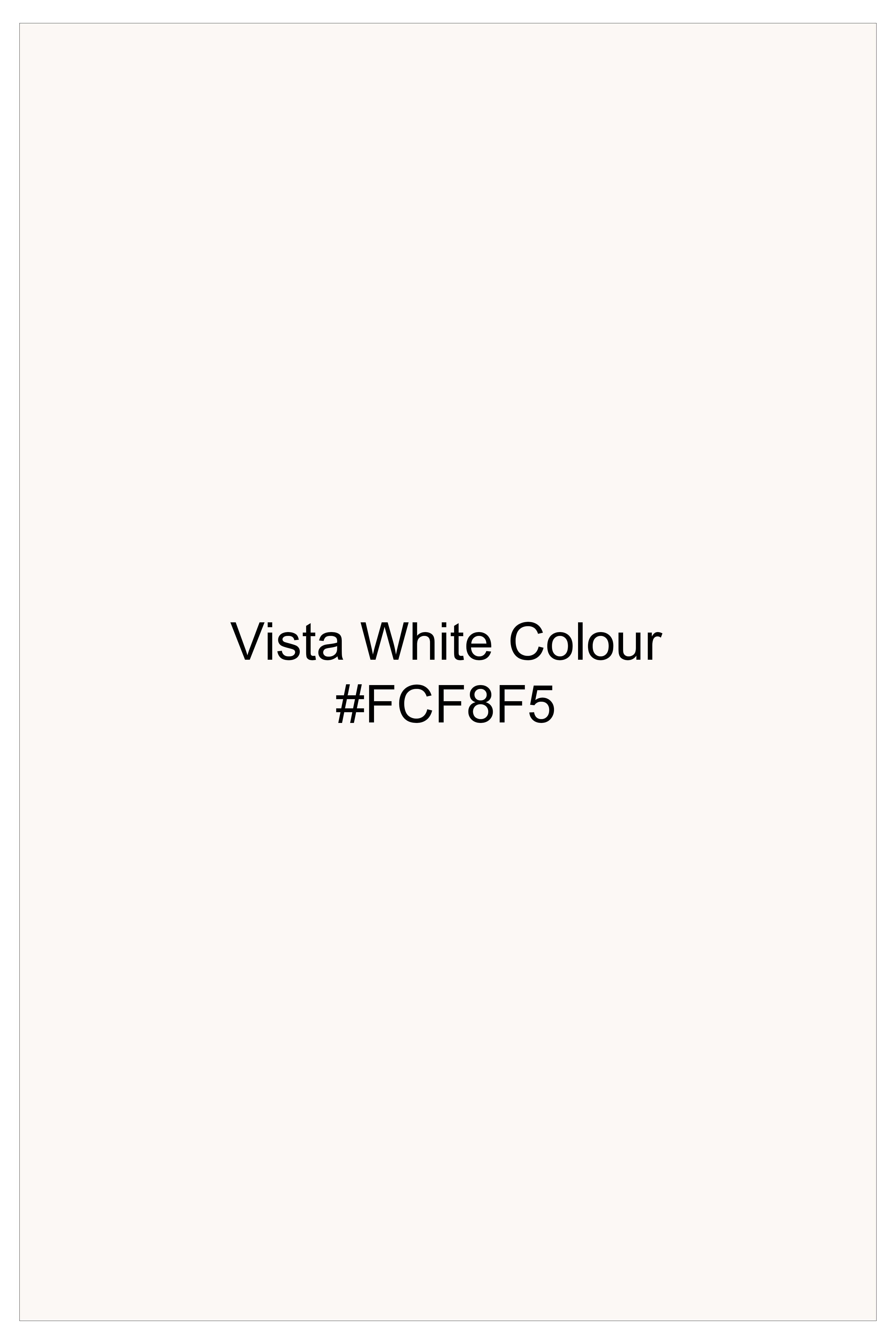 Biancore-Vista White 4-Way Stretch Premium Cotton Single Breasted Sports Blazer
