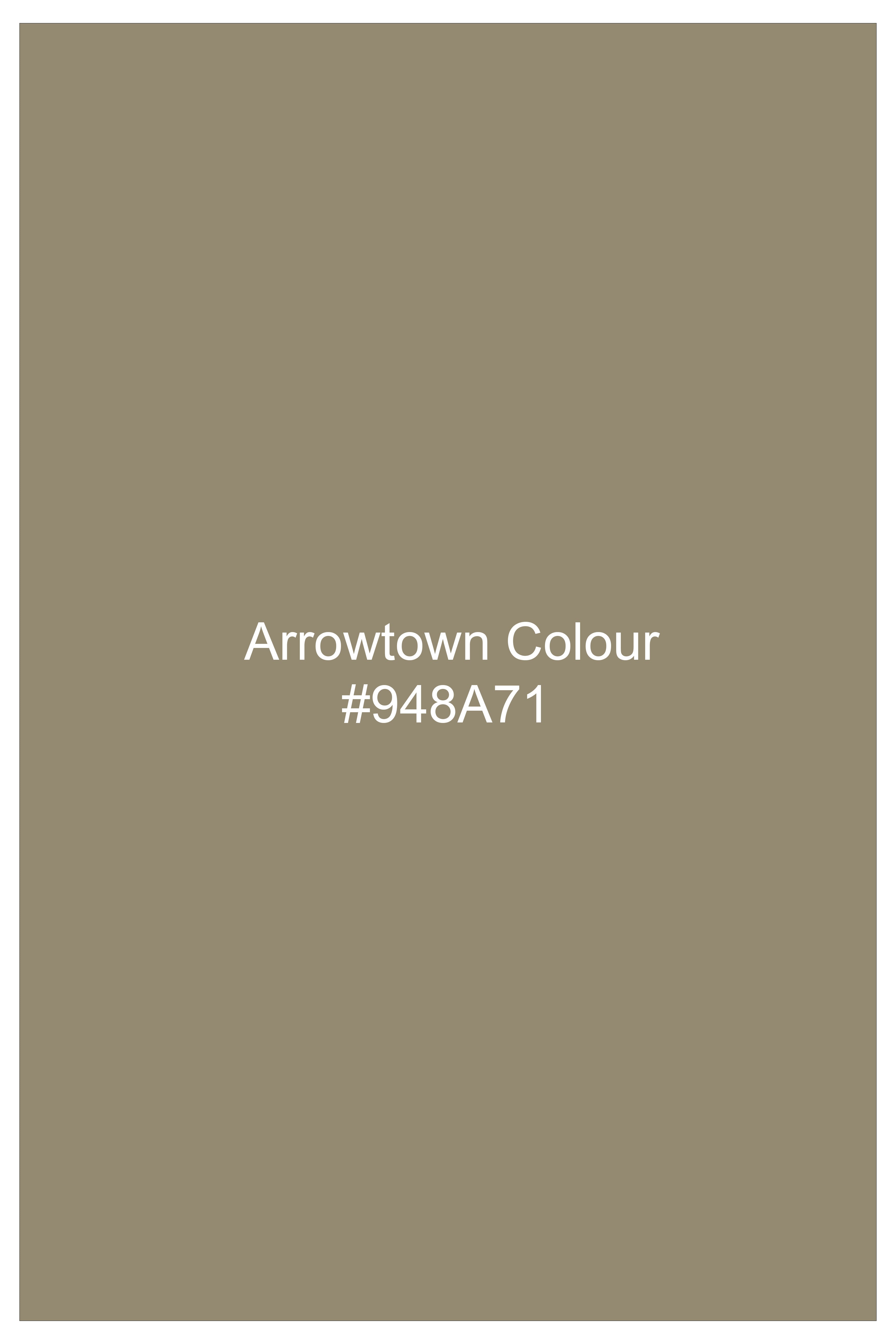 Arovian-Arrowtown Brown Wool Rich Designer Blazer