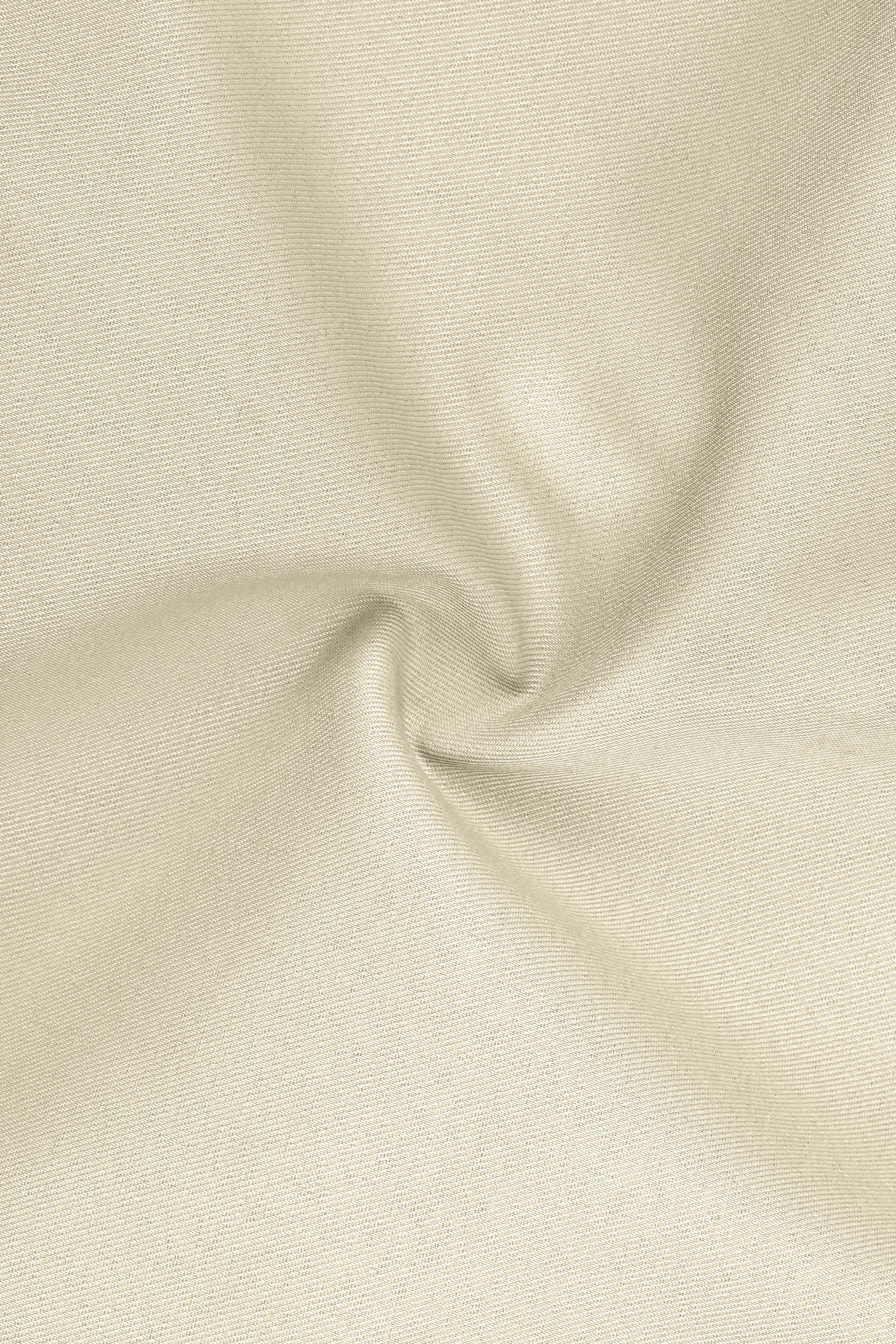 Ivory-Sisal Cream Slight Stretch Subtle Sheen Poly-Viscose Single Breasted Blazer