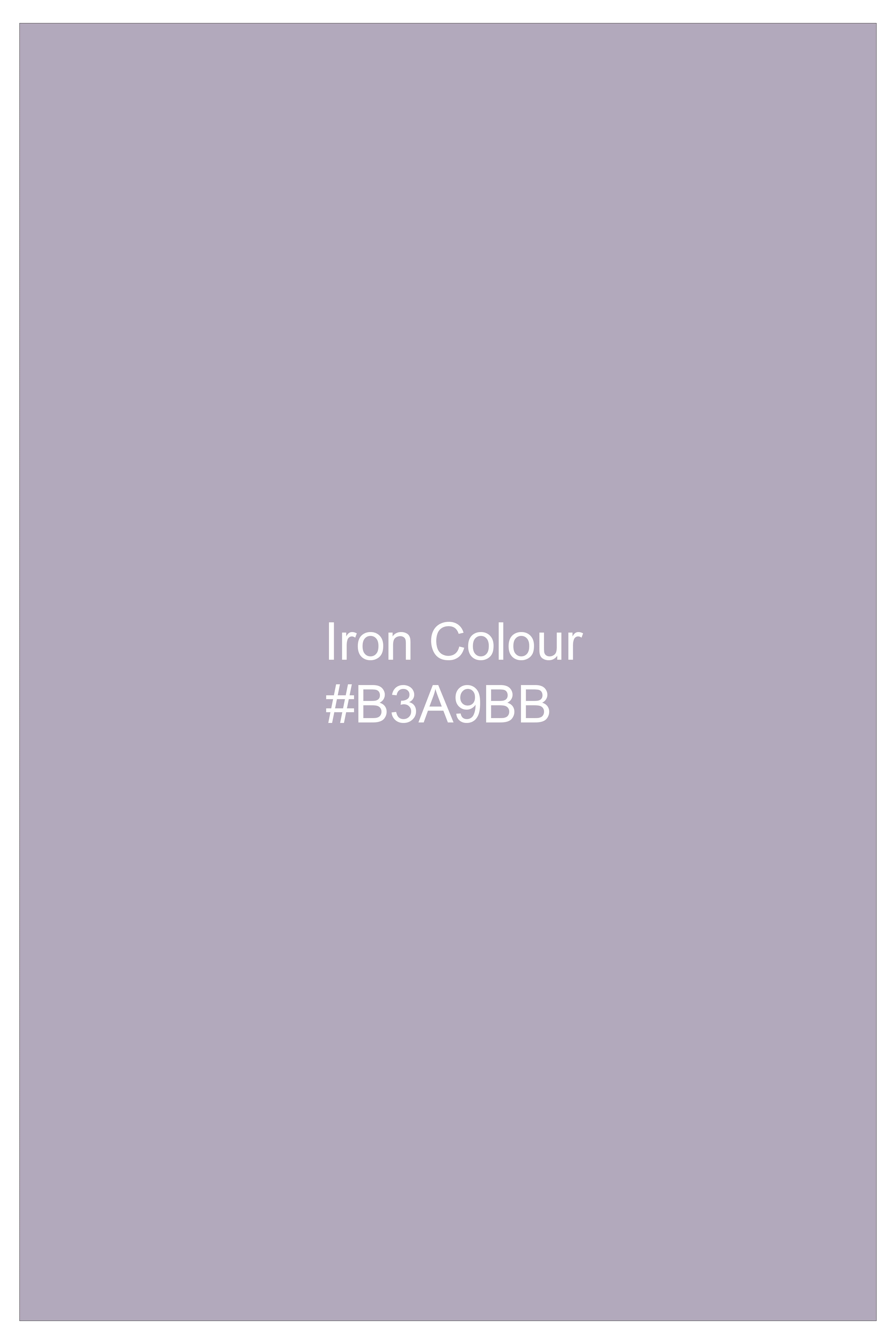 Aegis-Korean Iron Gray 4-Way Stretch Wrinkle-Free Wool Rich Single Breasted Blazer