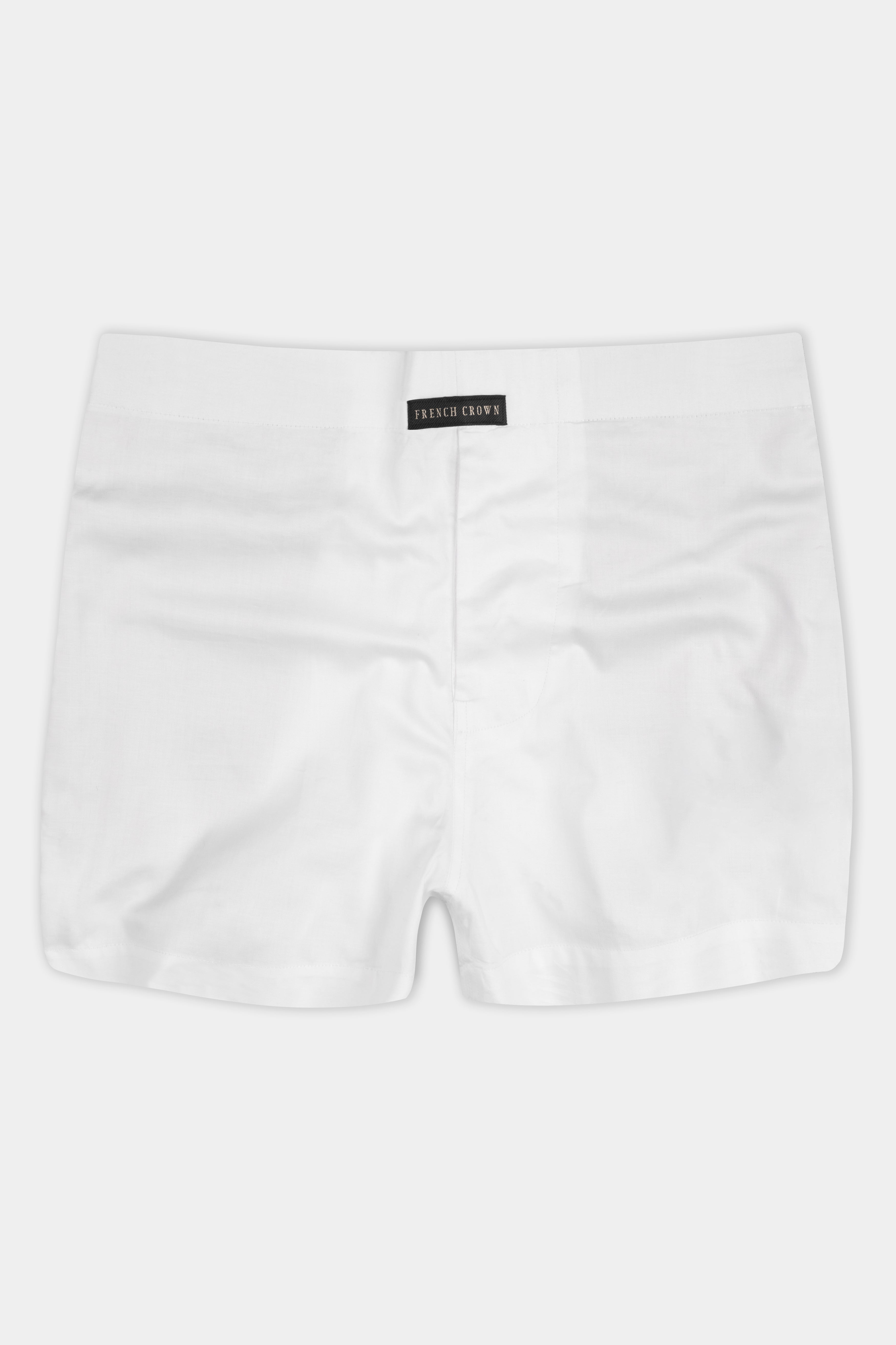 Bright White Giza Cotton Boxer