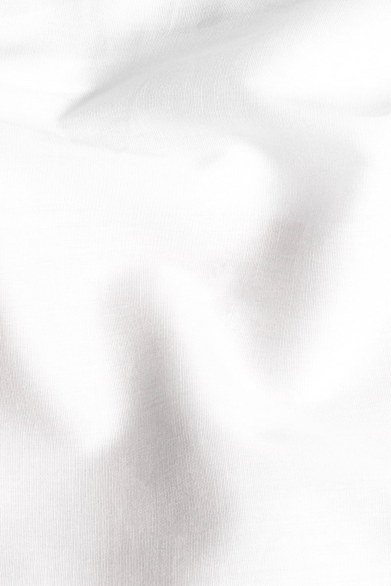 Bright White Poplin Premium Cotton Boxer