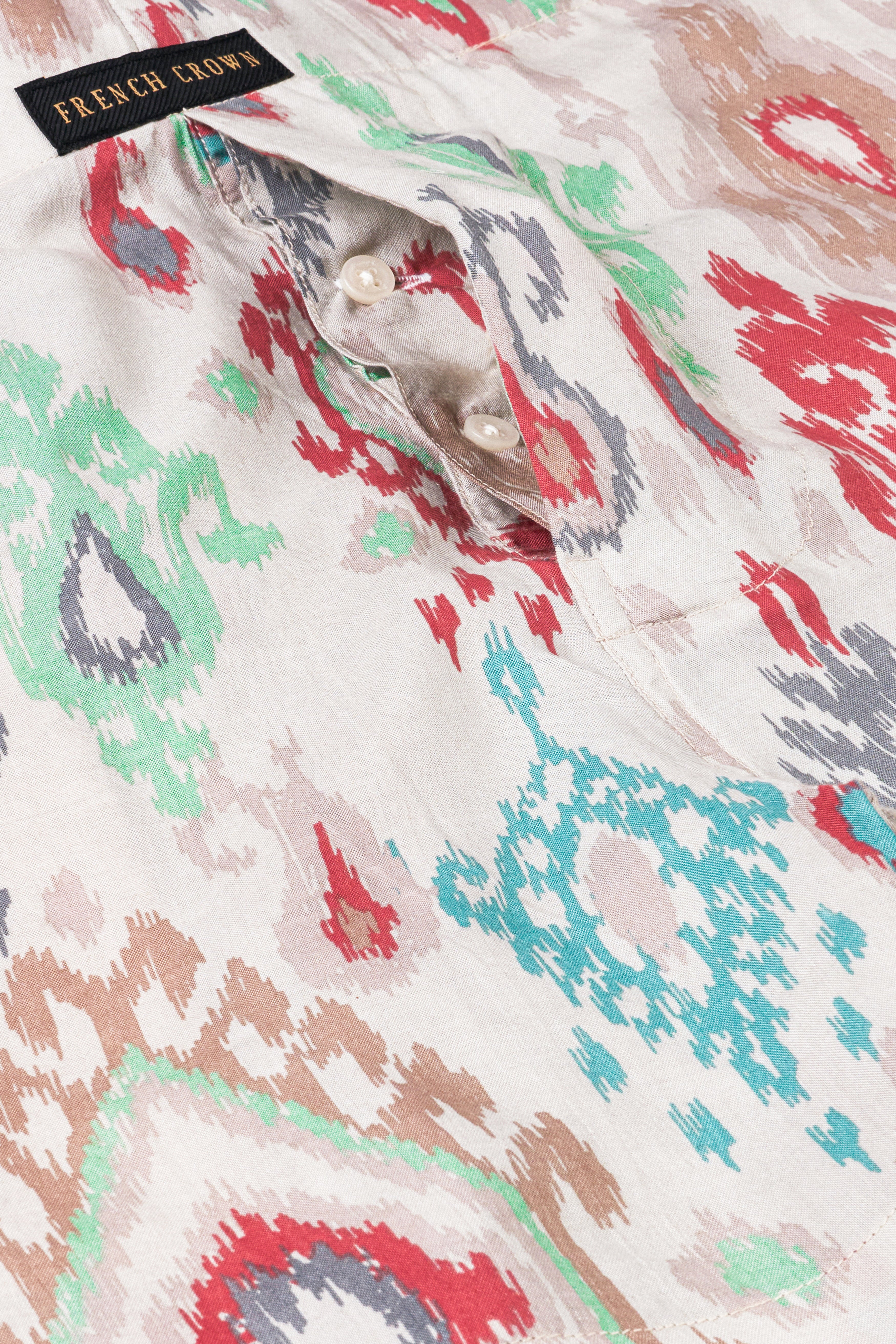 Foggy Cream Printed Premium Cotton Boxer BX557-28, BX557-30, BX557-32, BX557-34, BX557-36, BX557-38, BX557-40, BX557-42, BX557-44