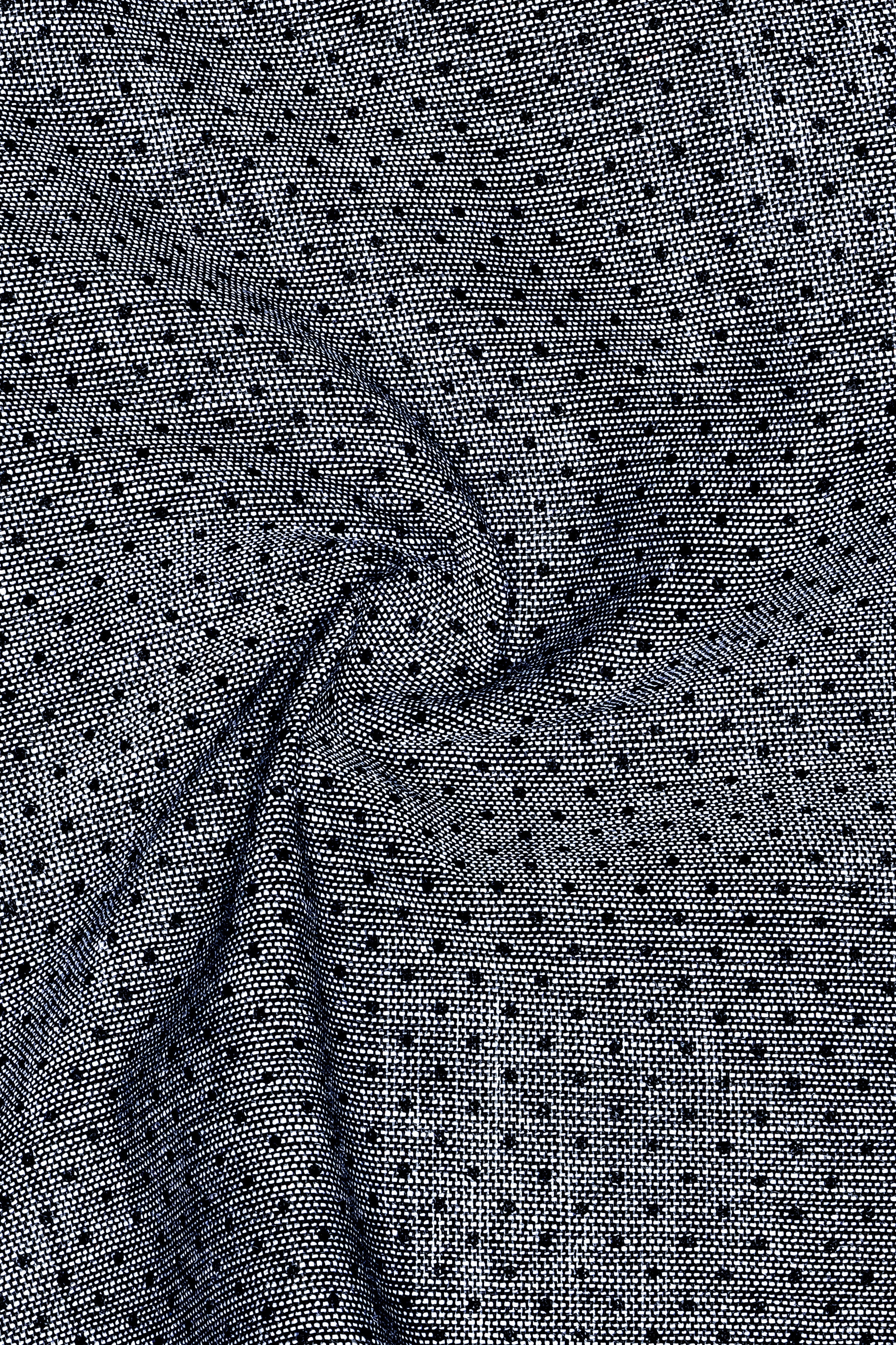 Mid Gray Dotted Dobby Textured Premium Cotton Boxer