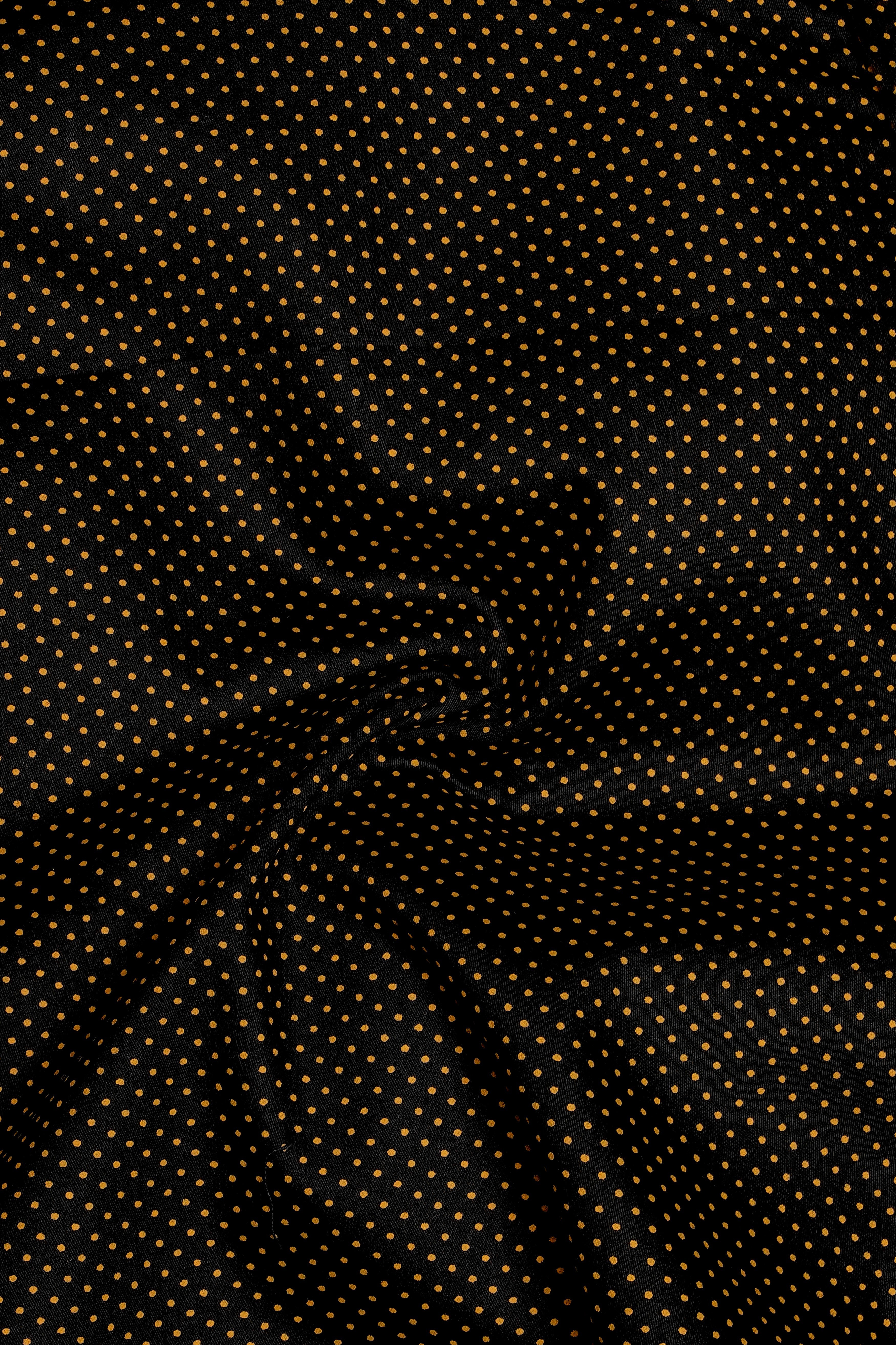 Jade Black with Brownish Orange Dotted Textured Premium Cotton Boxer
