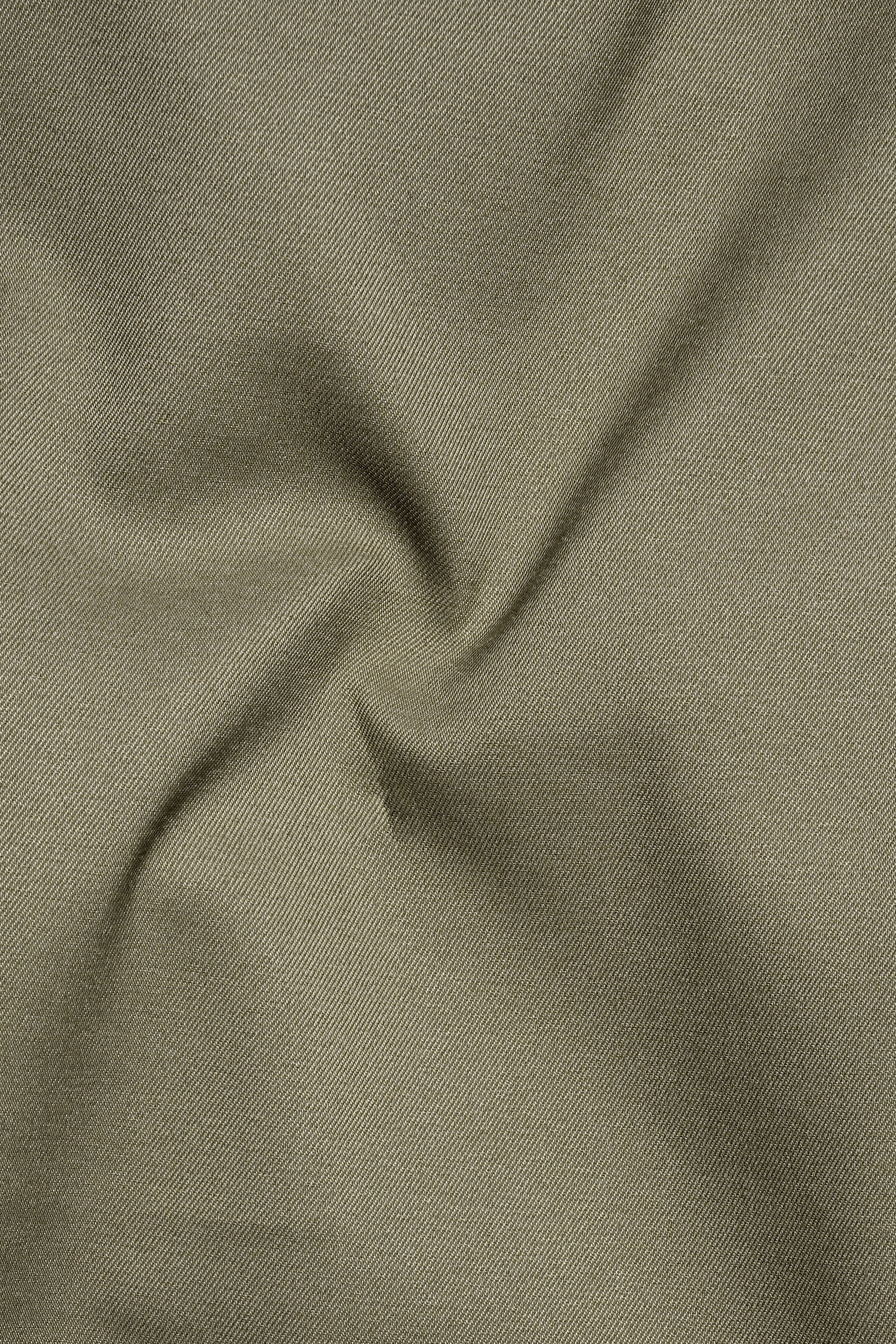 Olive Haze Solid Twill Premium Cotton Boxer