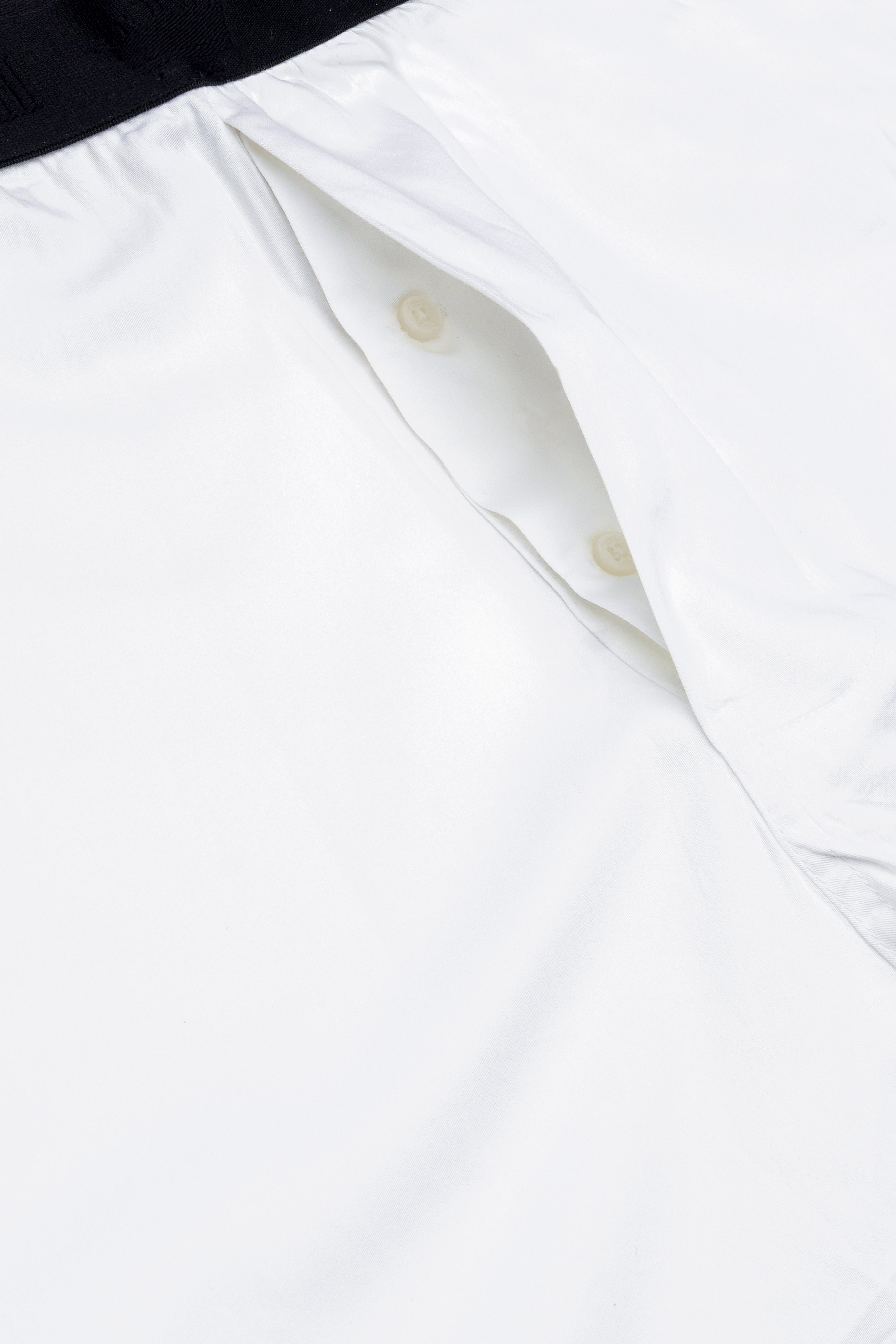 Whislyn-Bright White Luxurious Linen And Bright White Premium Cotton Elastane Stretch Super Soft Boxers