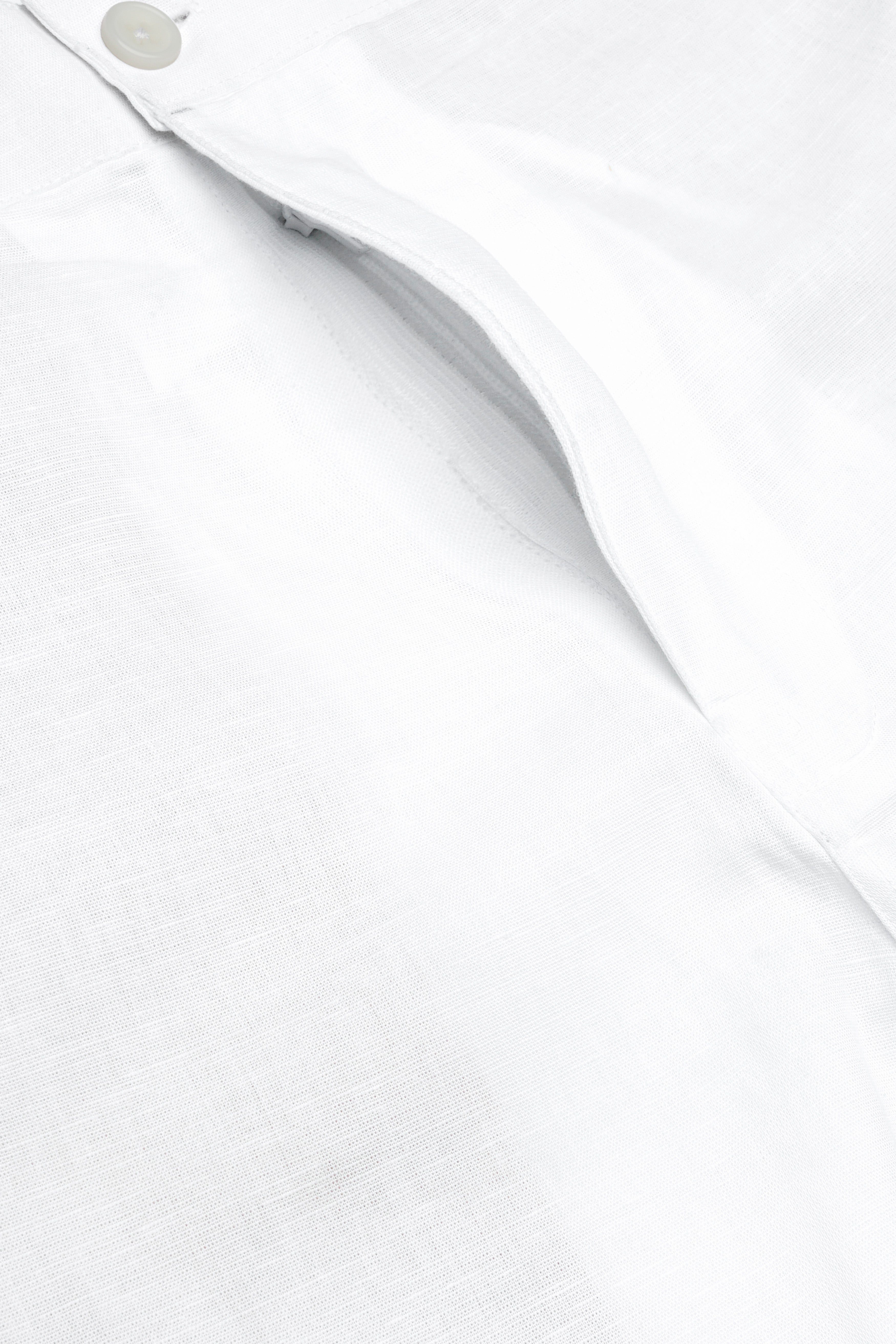 Albionis-Bright White Super Soft Luxurious Linen Boxer
