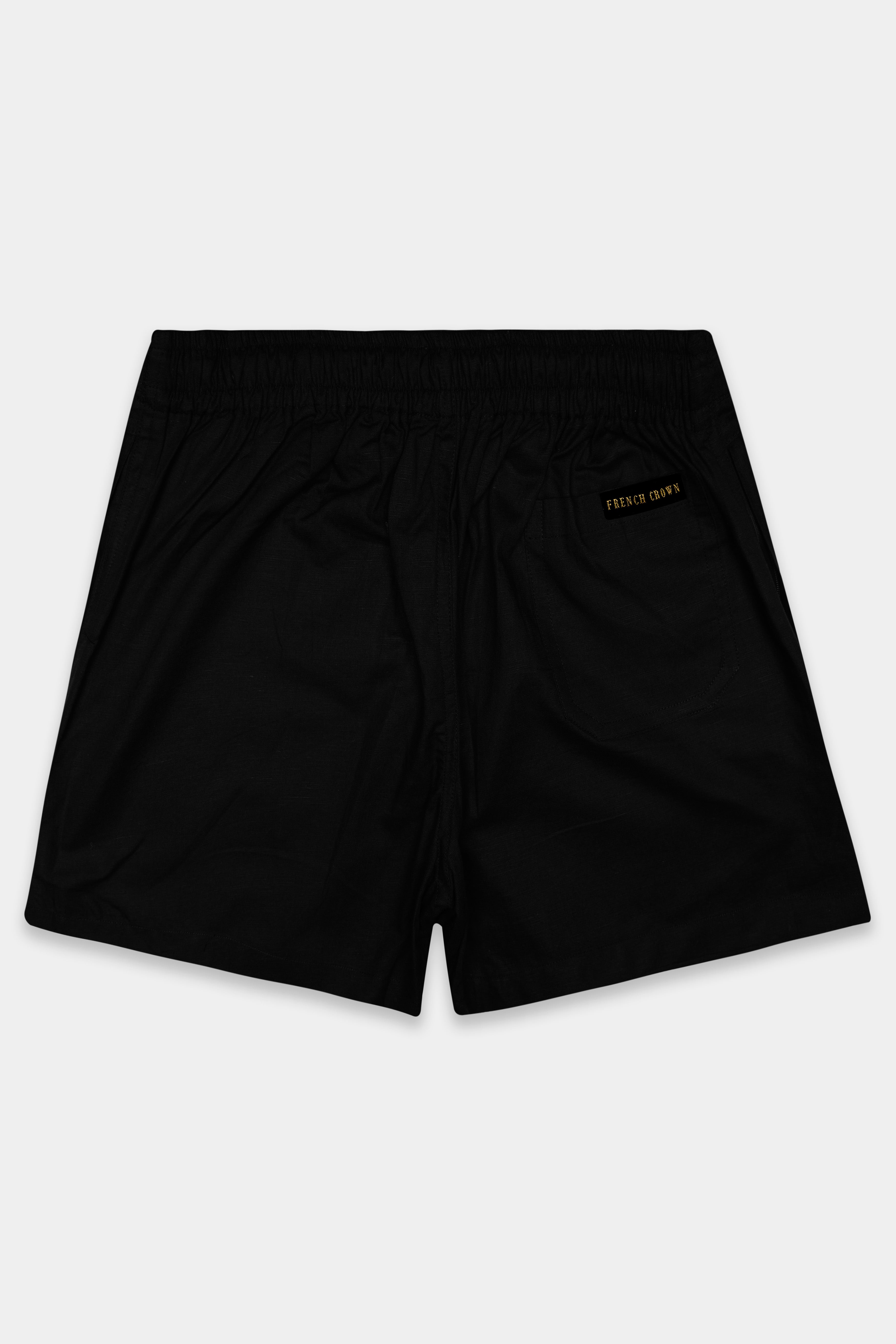 Noirflex-Jade Black Super Soft Luxurious Linen Boxer
