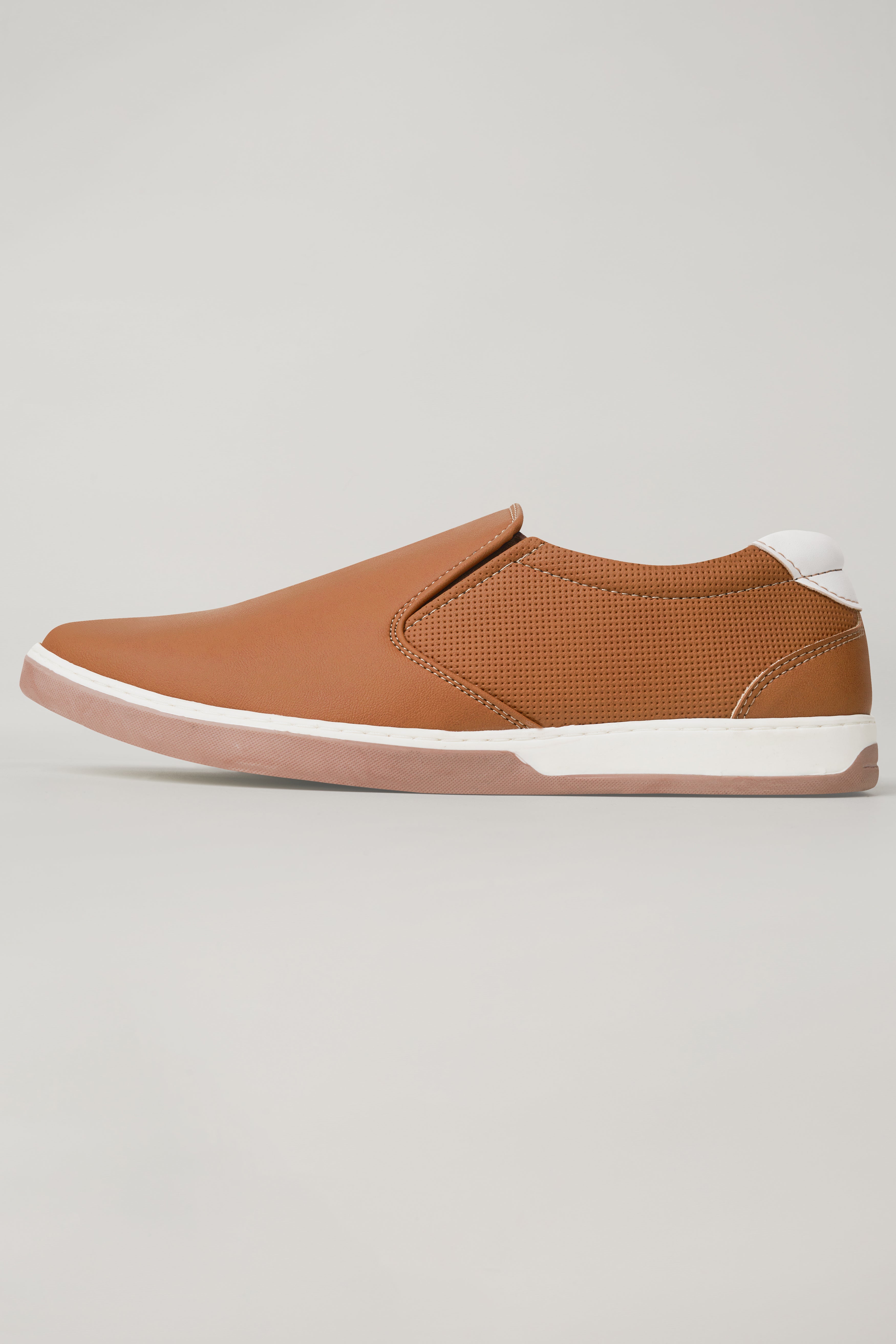 Brown Vegan Leather Smart Casual Shoes FT117-6, FT117-7, FT117-8, FT117-9, FT117-10, FT117-11