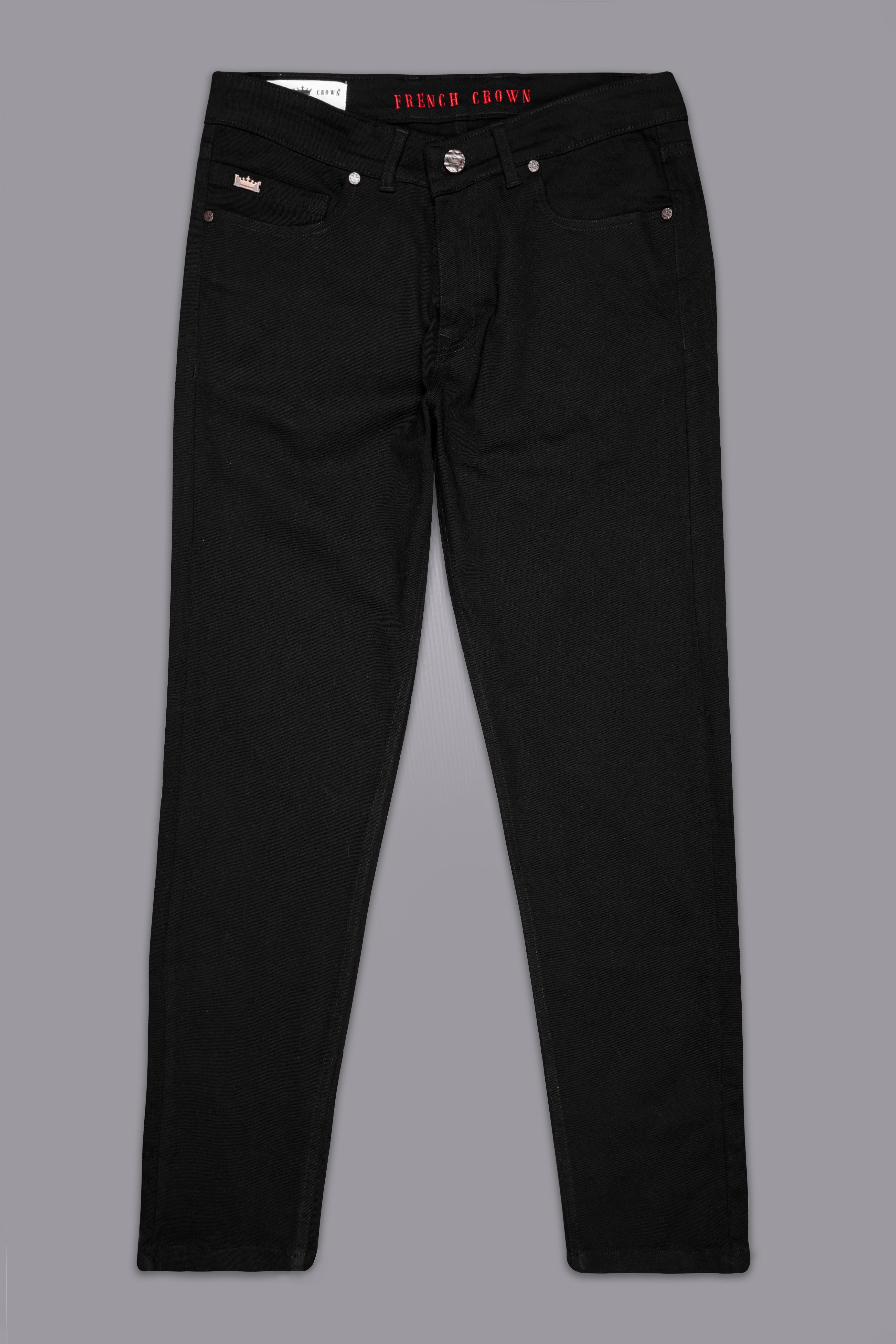 Jade Black Clean Look Rinse Wash Stretchable Denim J232-30, J232-32, J232-34, J232-36, J232-38, J232-40