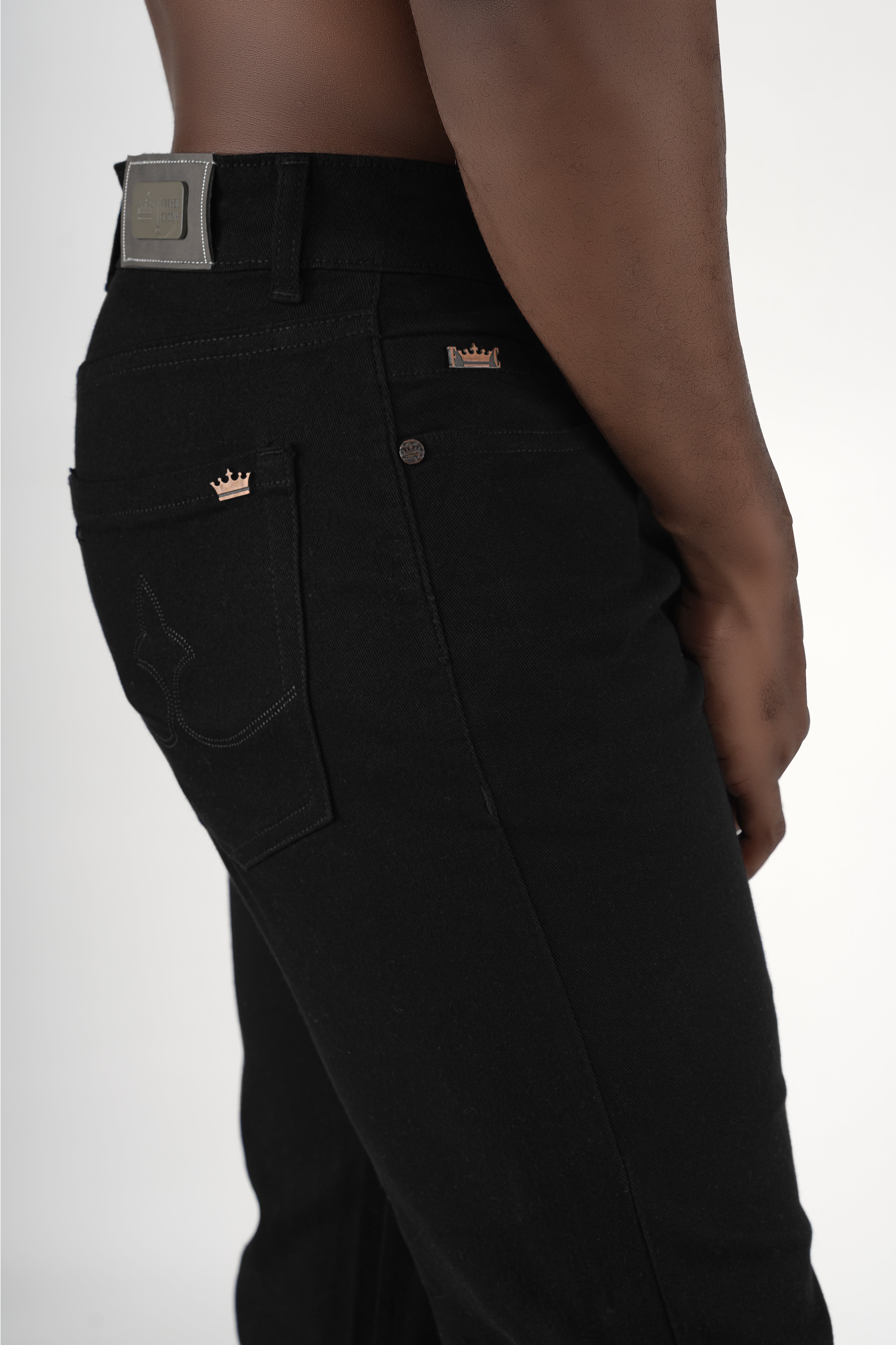 Jade Black Clean Look Rinse Wash Stretchable Denim J232-30, J232-32, J232-34, J232-36, J232-38, J232-40