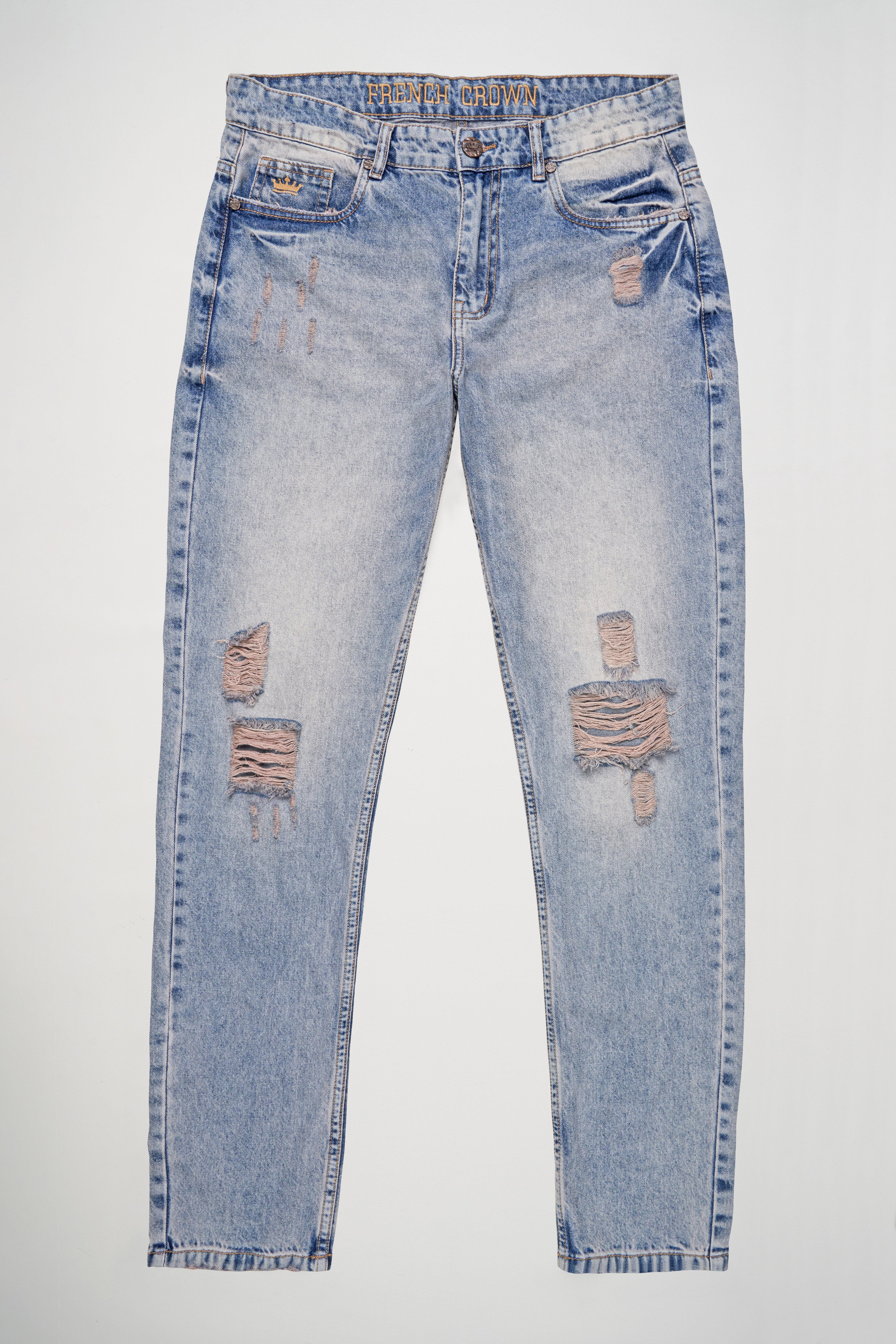 Regent Blue Mildly Distressed Stone Wash Denim J238-30, J238-32, J238-34, J238-36, J238-38, J238-40