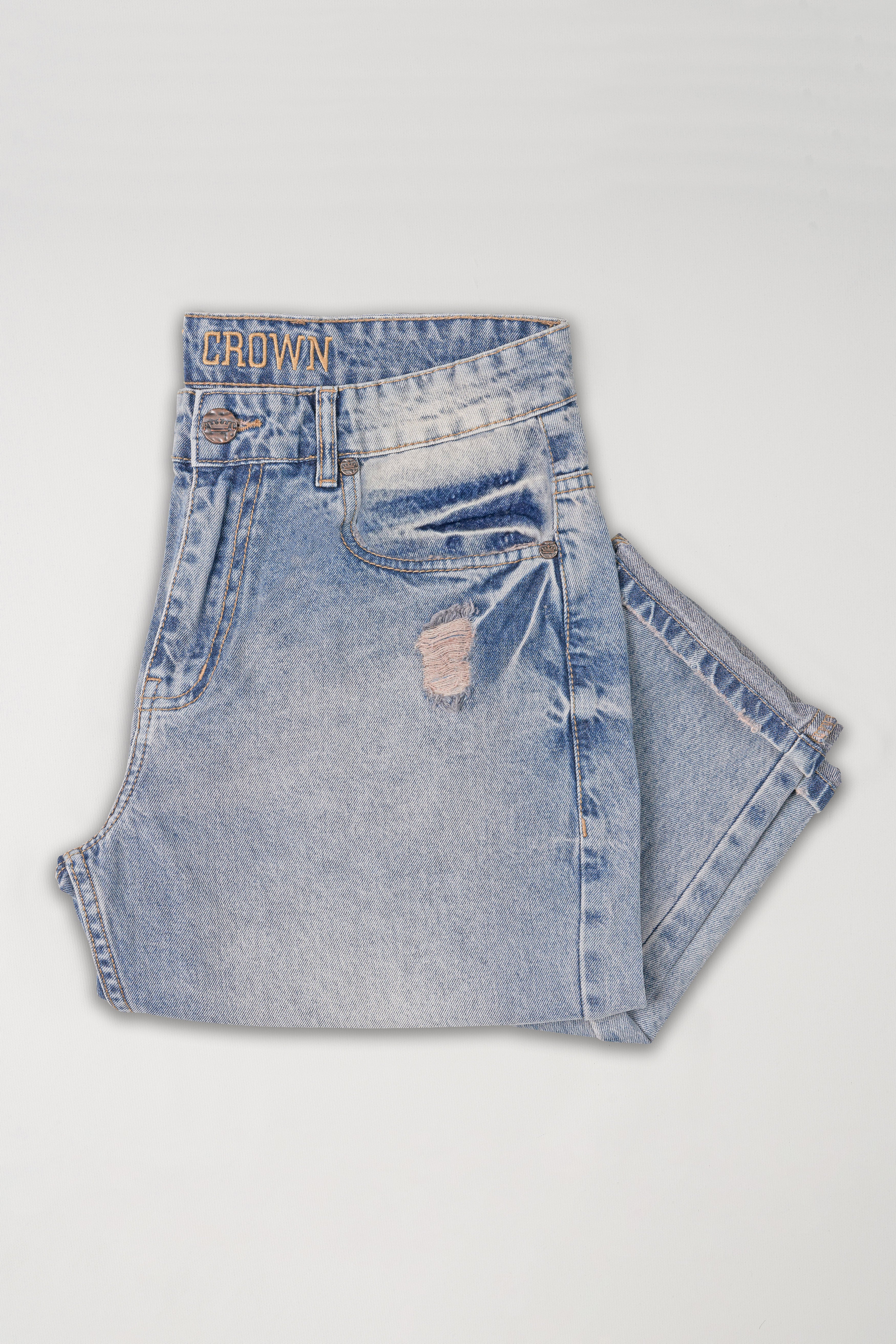 Regent Blue Mildly Distressed Stone Wash Denim J238-30, J238-32, J238-34, J238-36, J238-38, J238-40