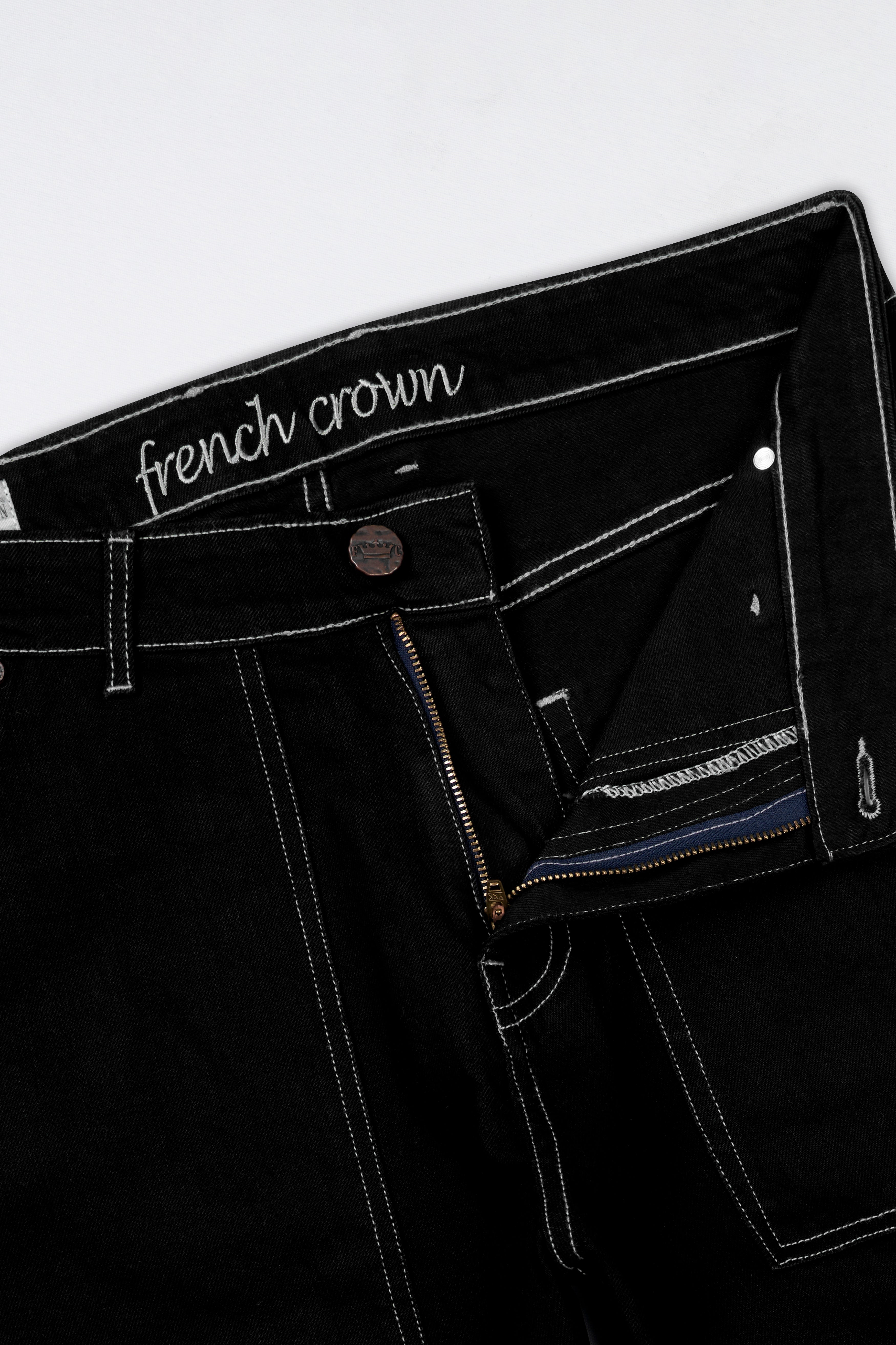 Jade Black Rinse Wash Cargo Denim J251-30, J251-32, J251-34, J251-36, J251-38, J251-40