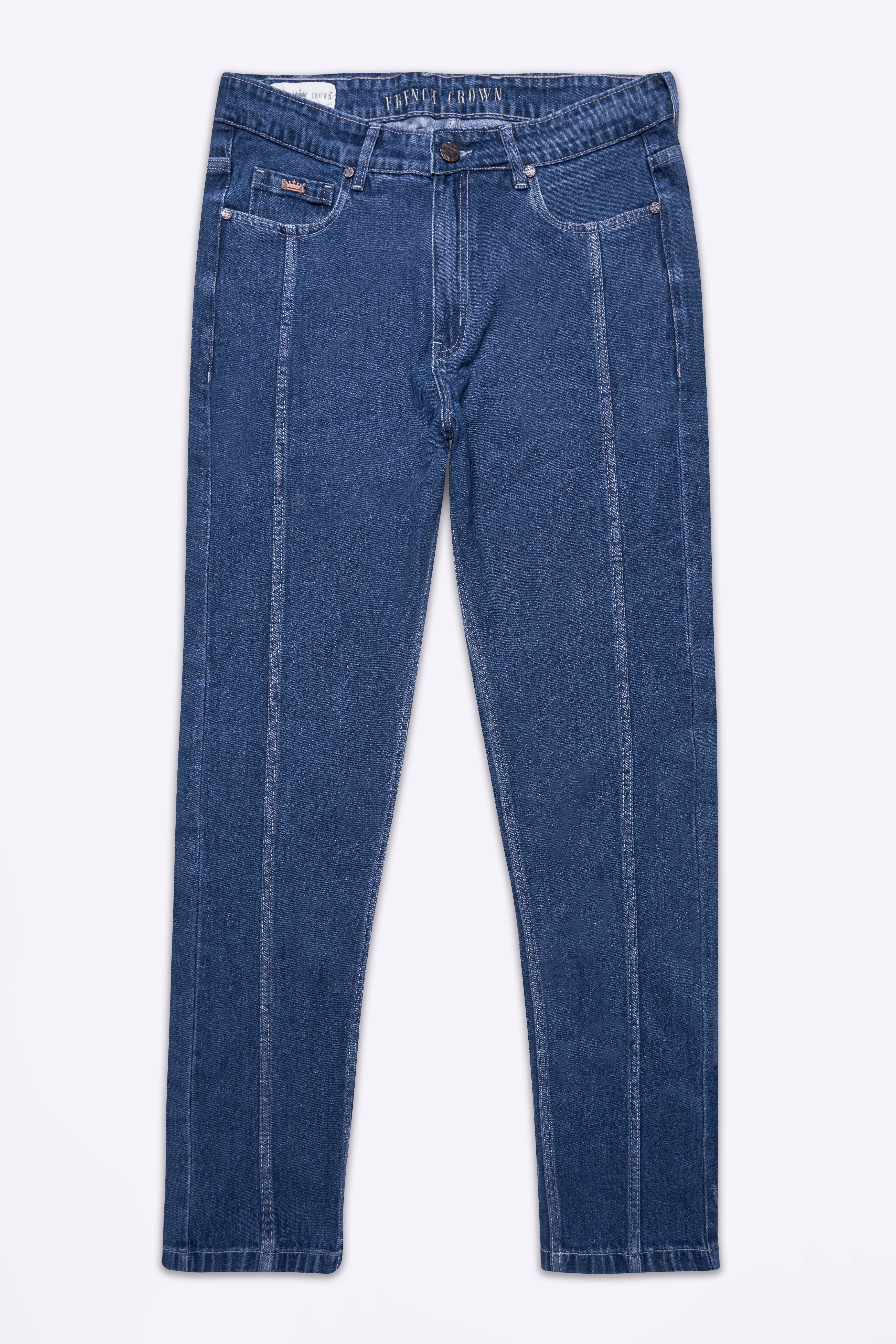 Gun Powder Blue Rinse Wash Denim J267-30, J267-32, J267-34, J267-36, J267-38, J267-40