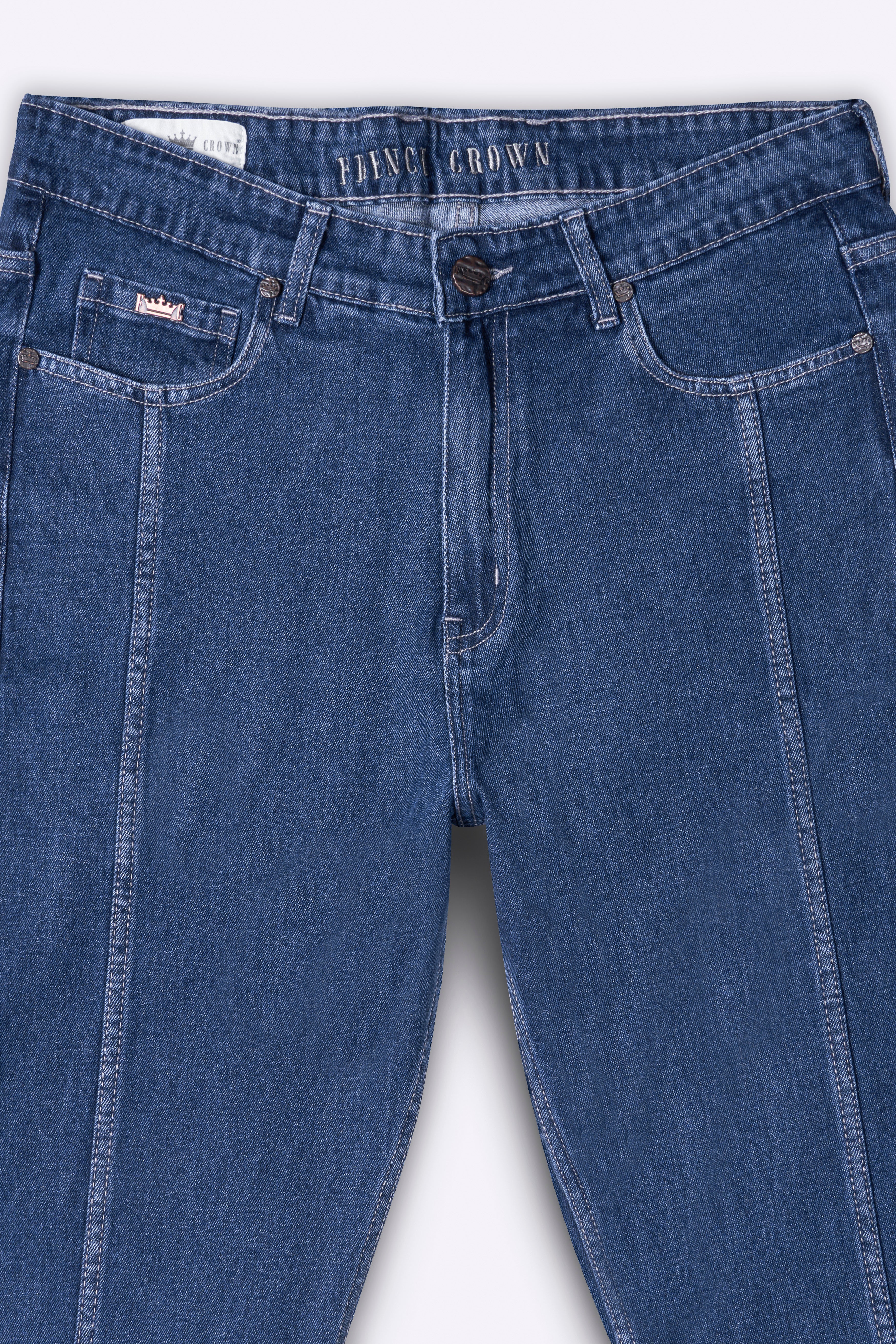 Gun Powder Blue Rinse Wash Denim J267-30, J267-32, J267-34, J267-36, J267-38, J267-40