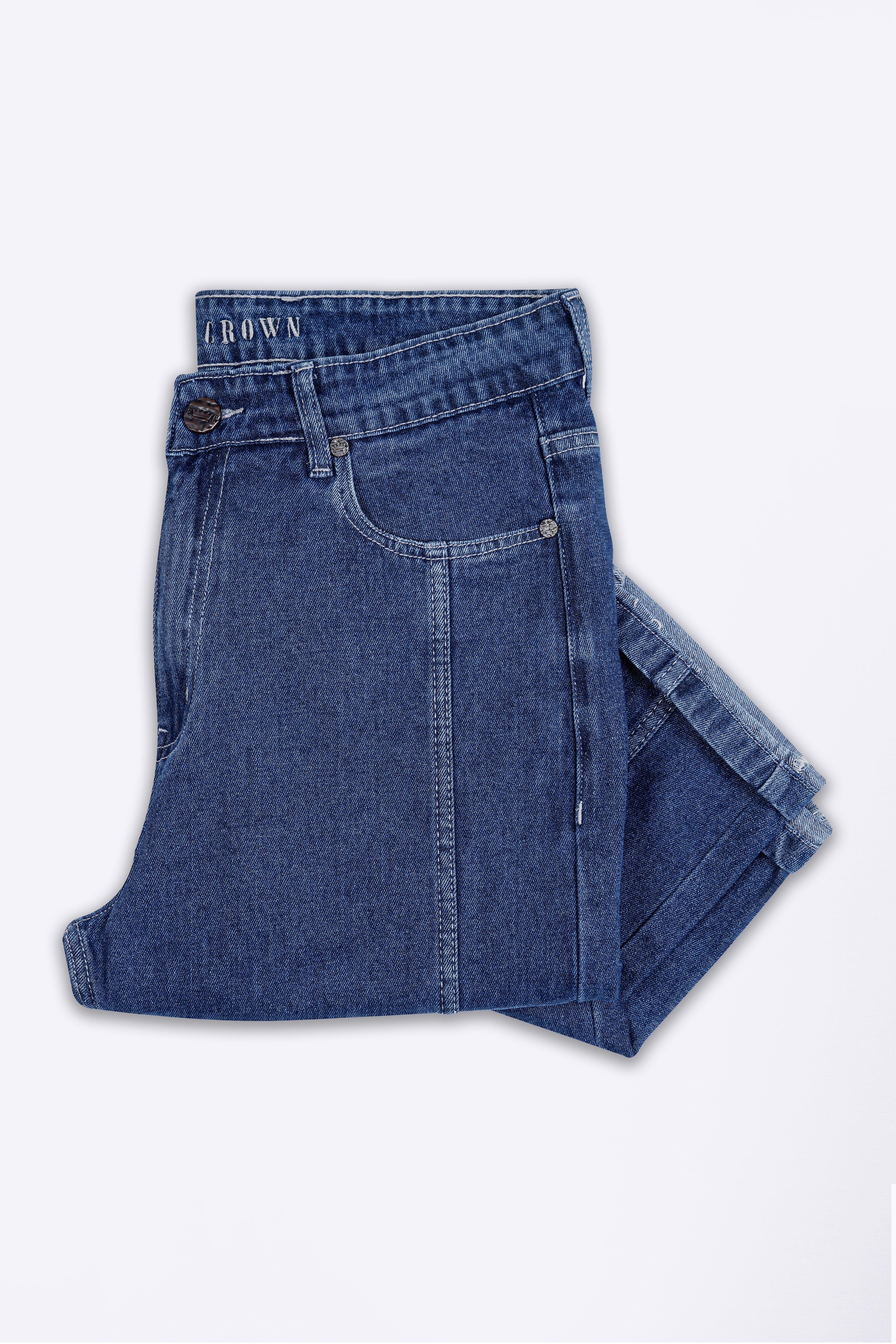 Gun Powder Blue Rinse Wash Denim J267-30, J267-32, J267-34, J267-36, J267-38, J267-40