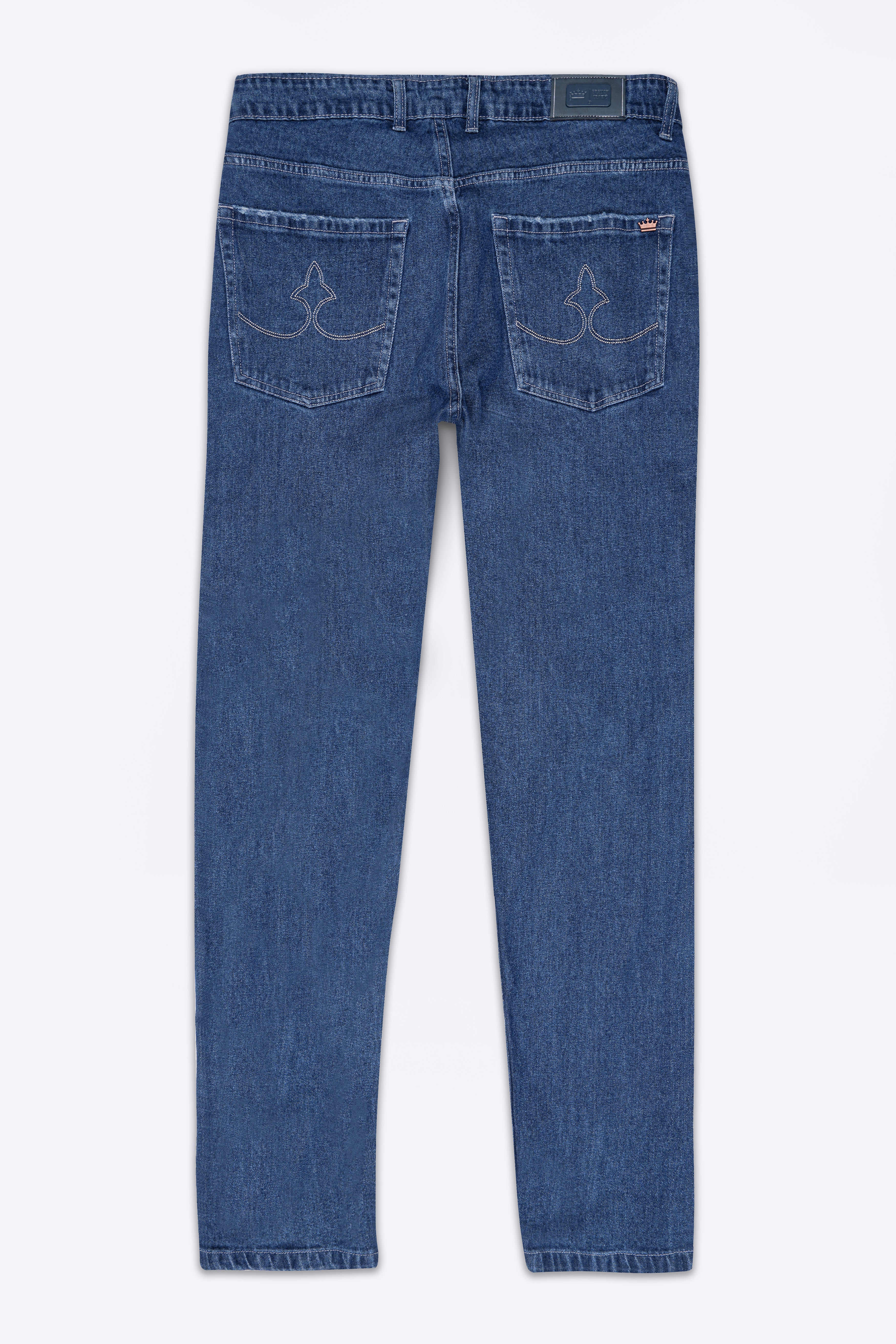 Gun Powder Blue Rinse Wash Denim J267-30, J267-32, J267-34, J267-36, J267-38, J267-40