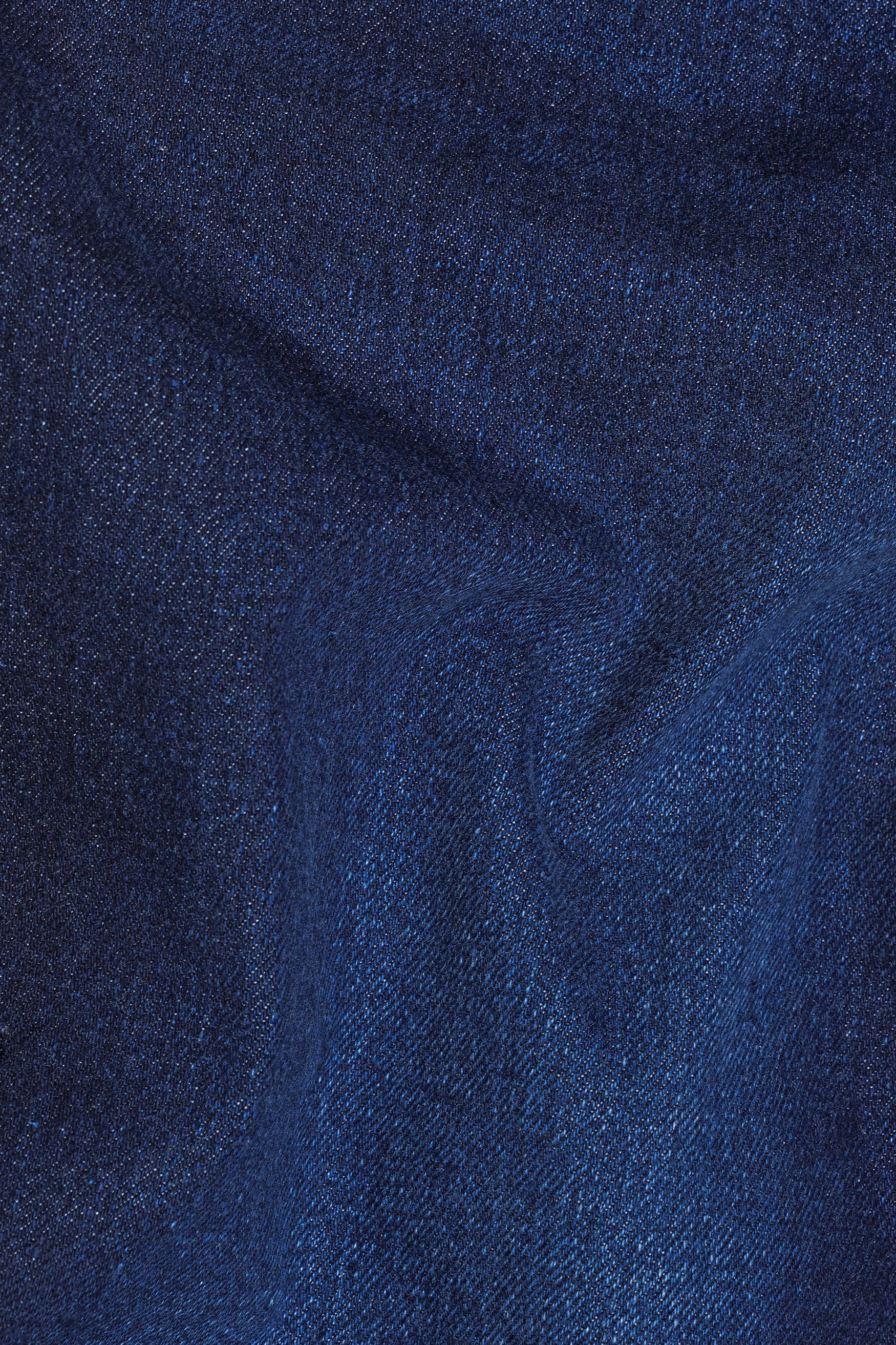 Ebony Clay Blue Whiskering Wash Denim