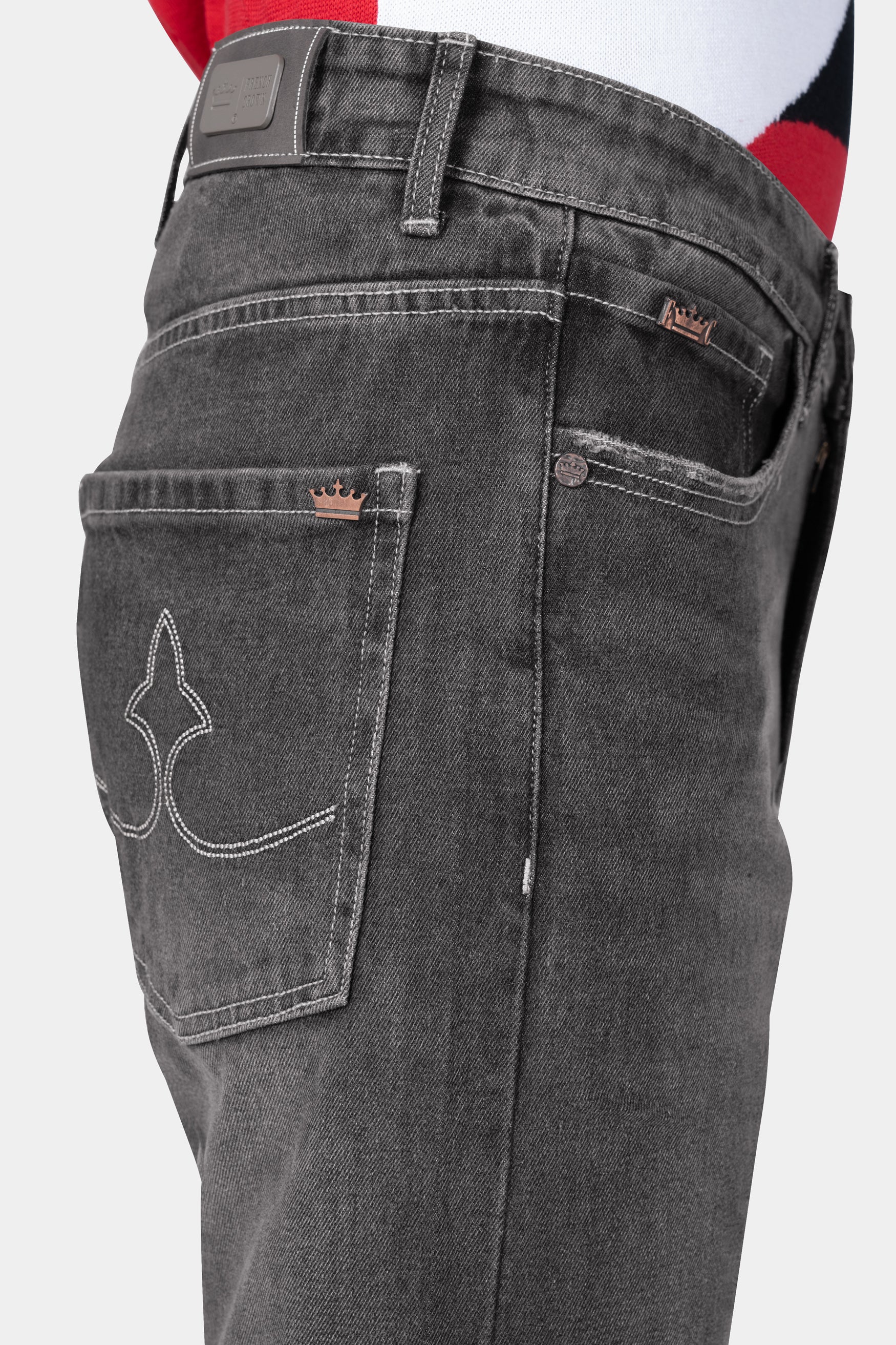 Gravel Gray Stone Wash Denim