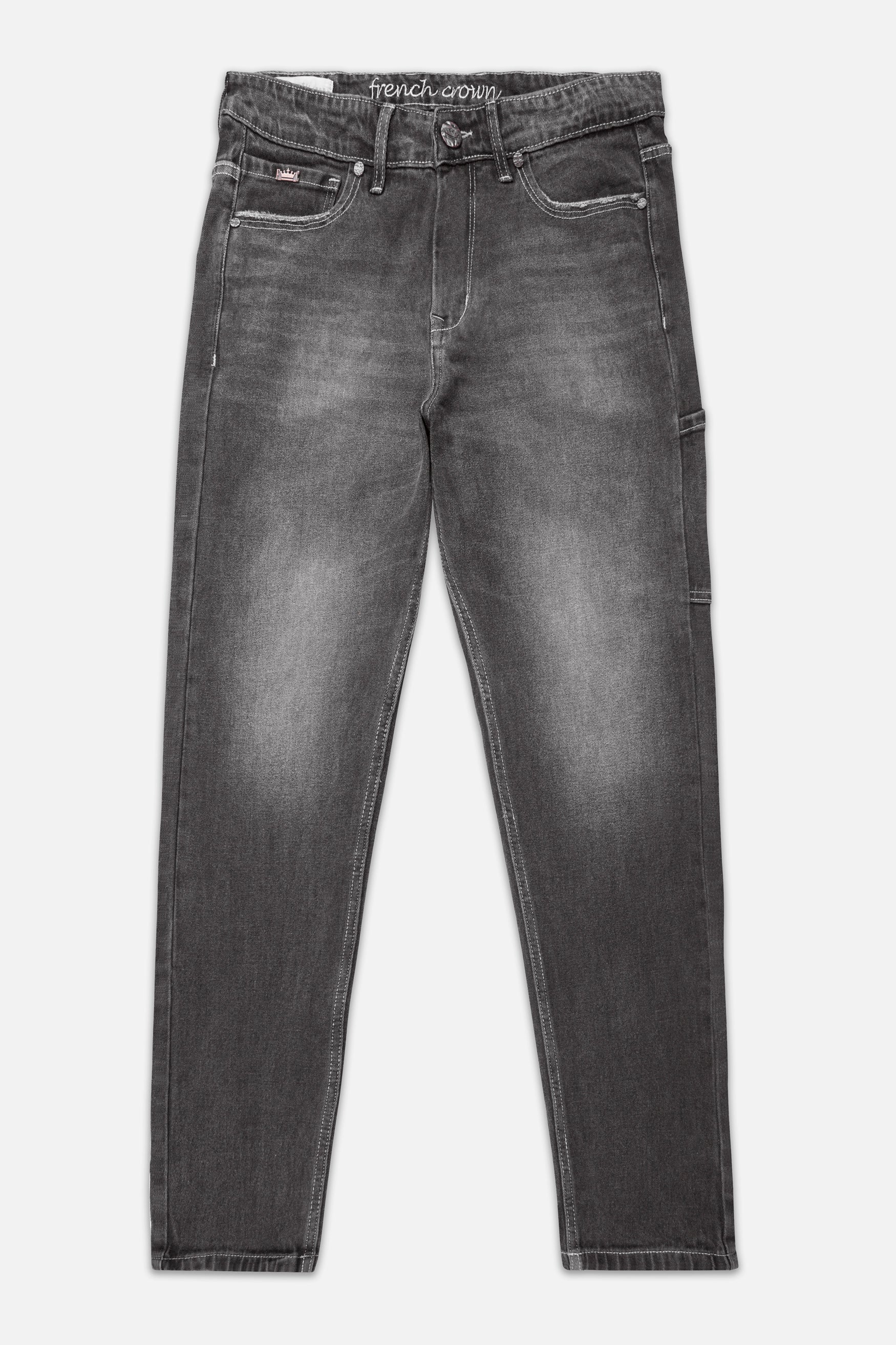 Gravel Gray Stone Wash Denim