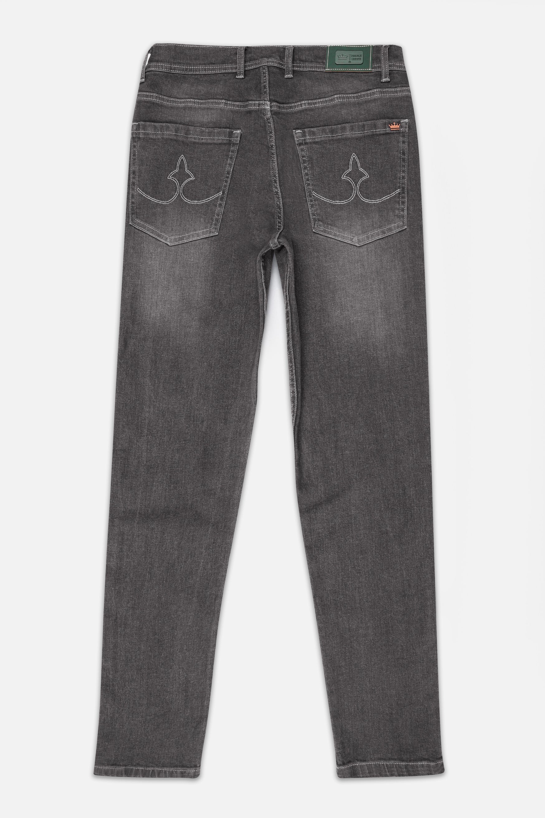 Emperor Gray Stone Wash Denim