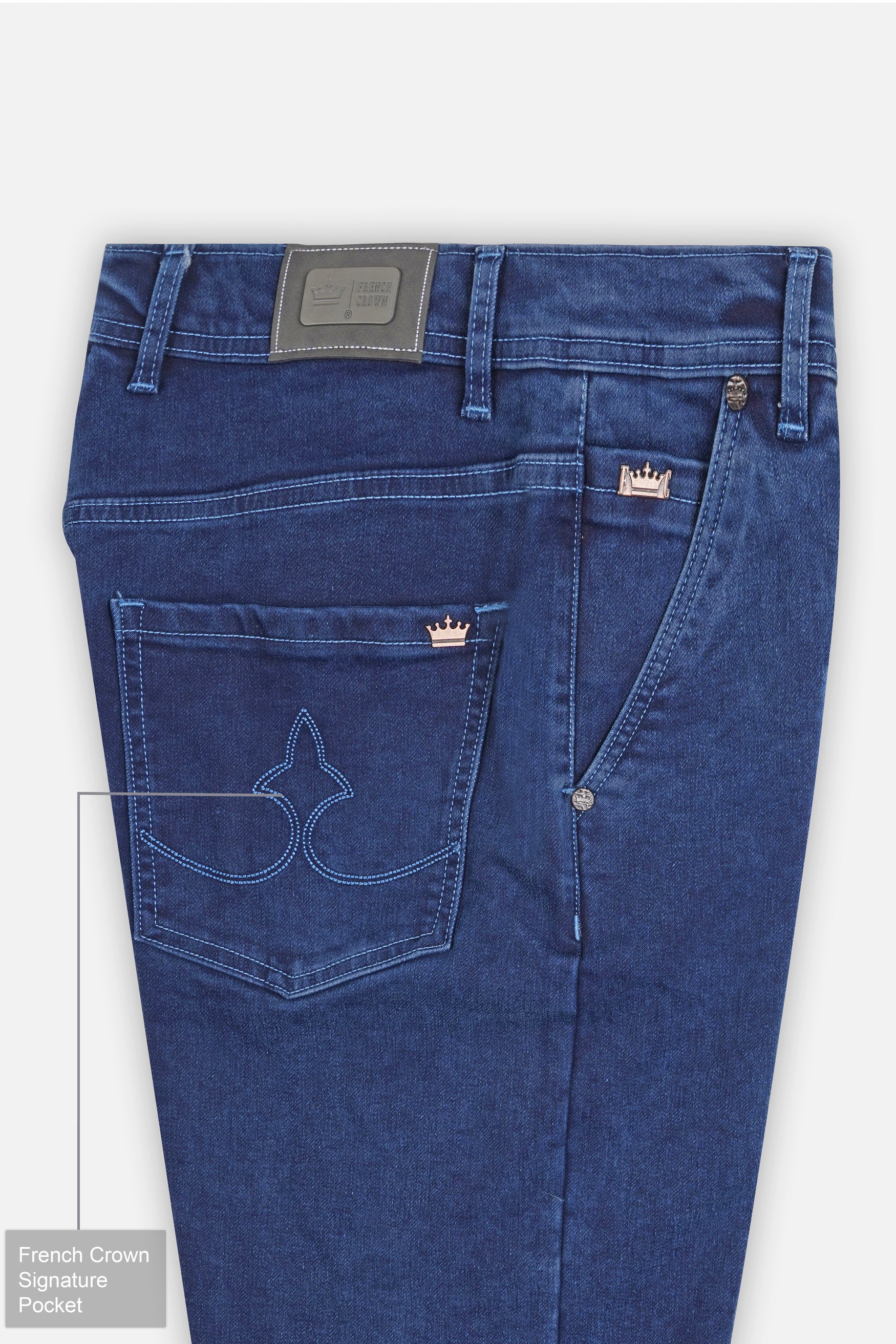 Port Gore Blue Rinse Wash Denim