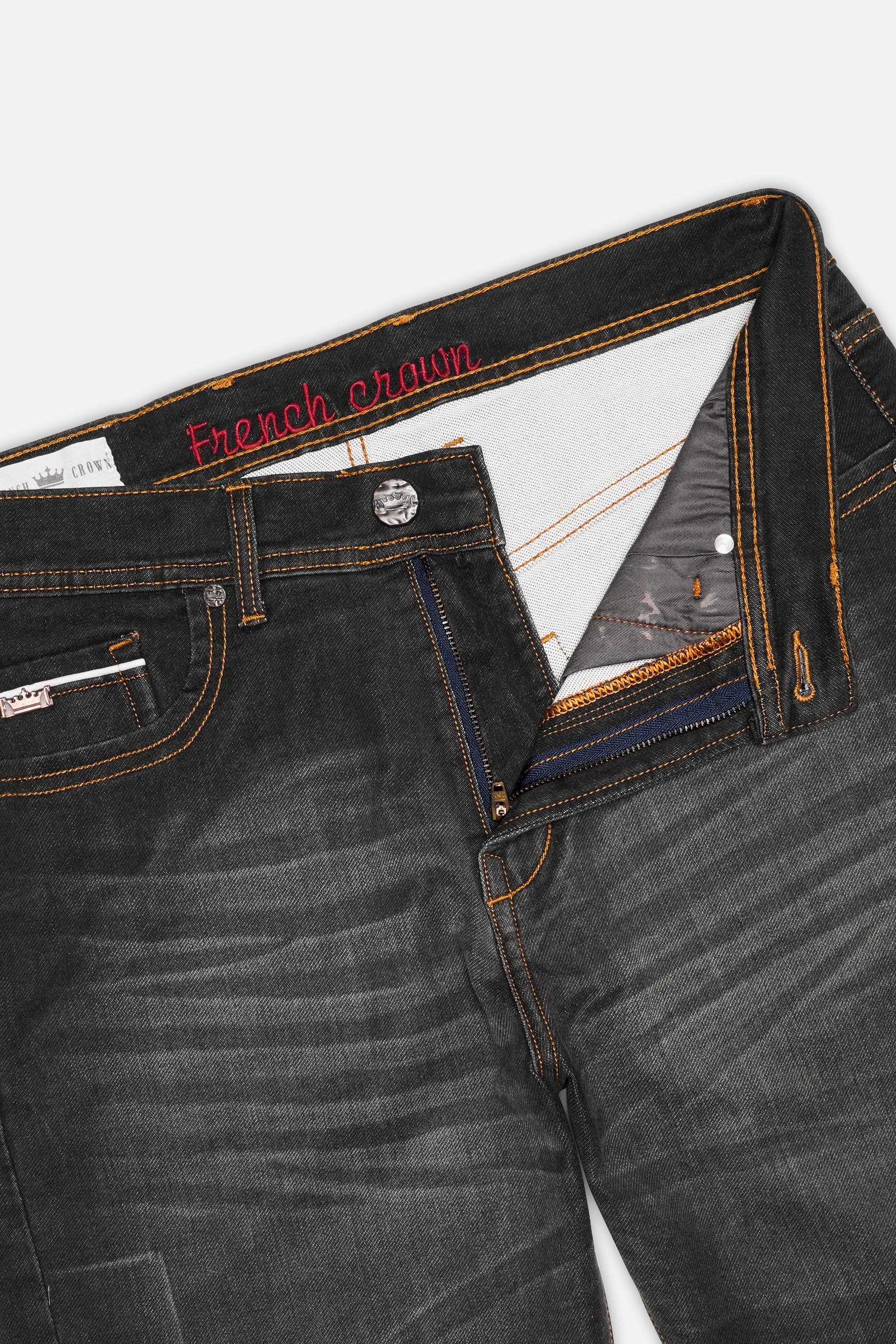 Mine Shaft Gray Stone Wash Denim