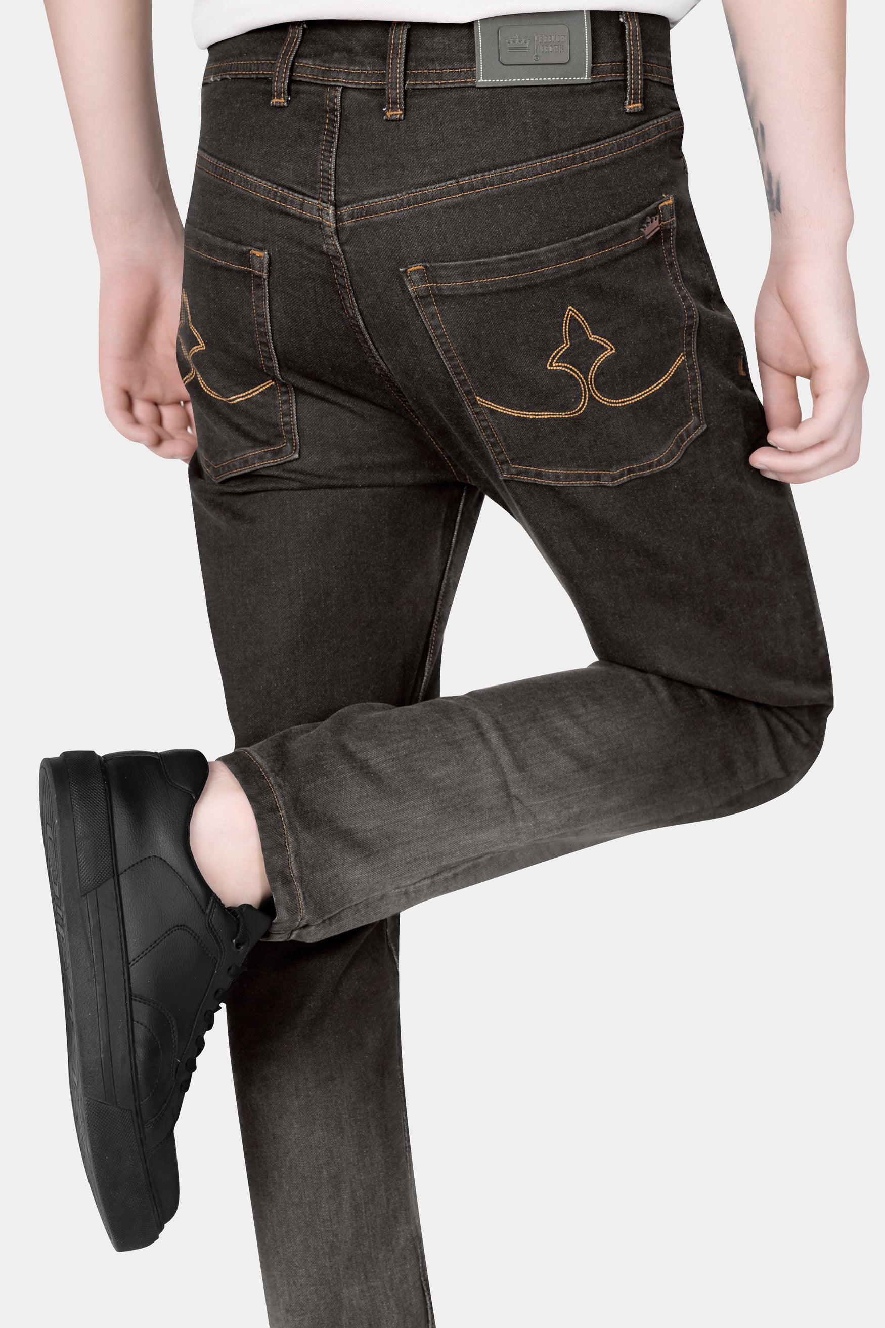 Mine Shaft Gray Stone Wash Denim