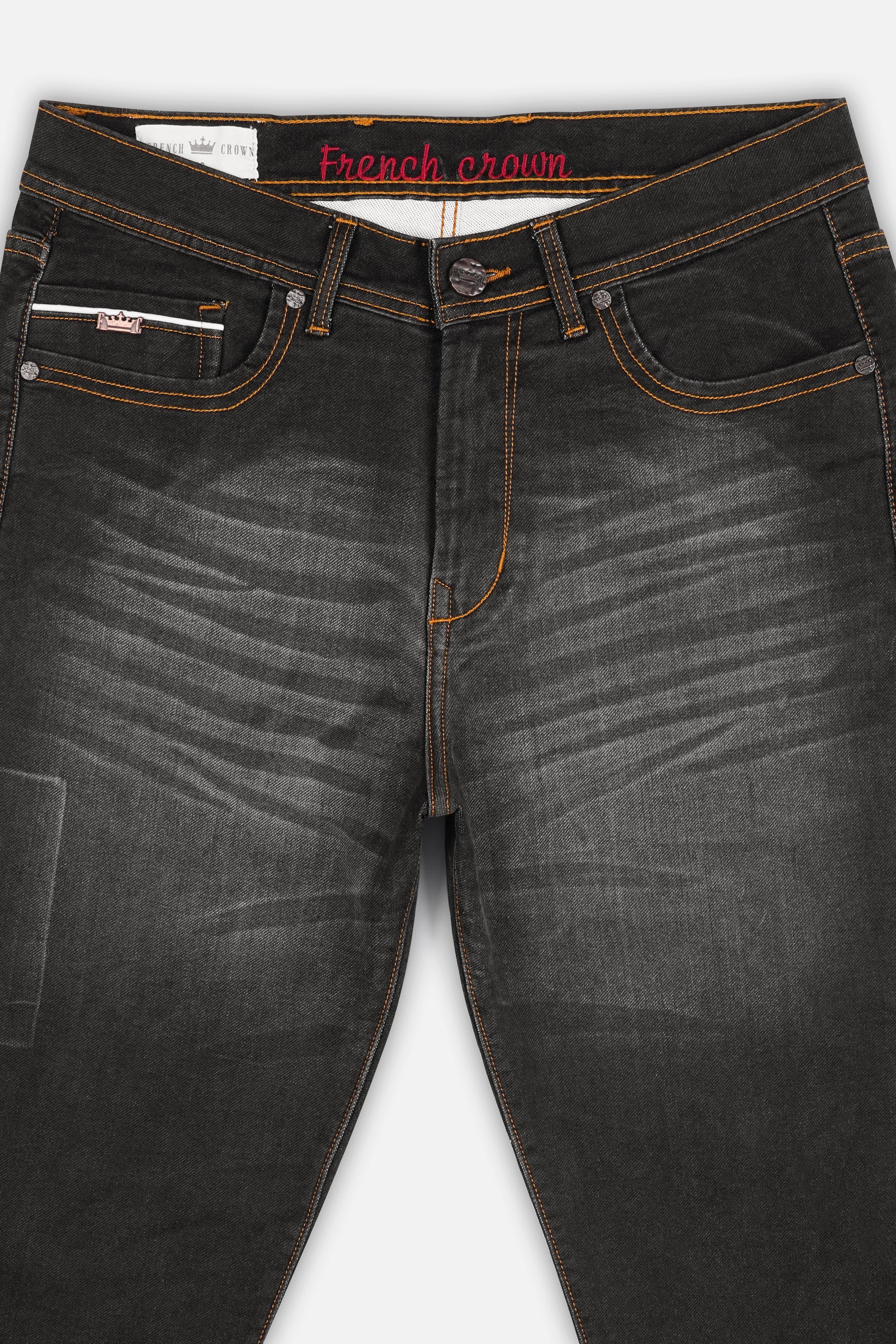 Mine Shaft Gray Stone Wash Denim