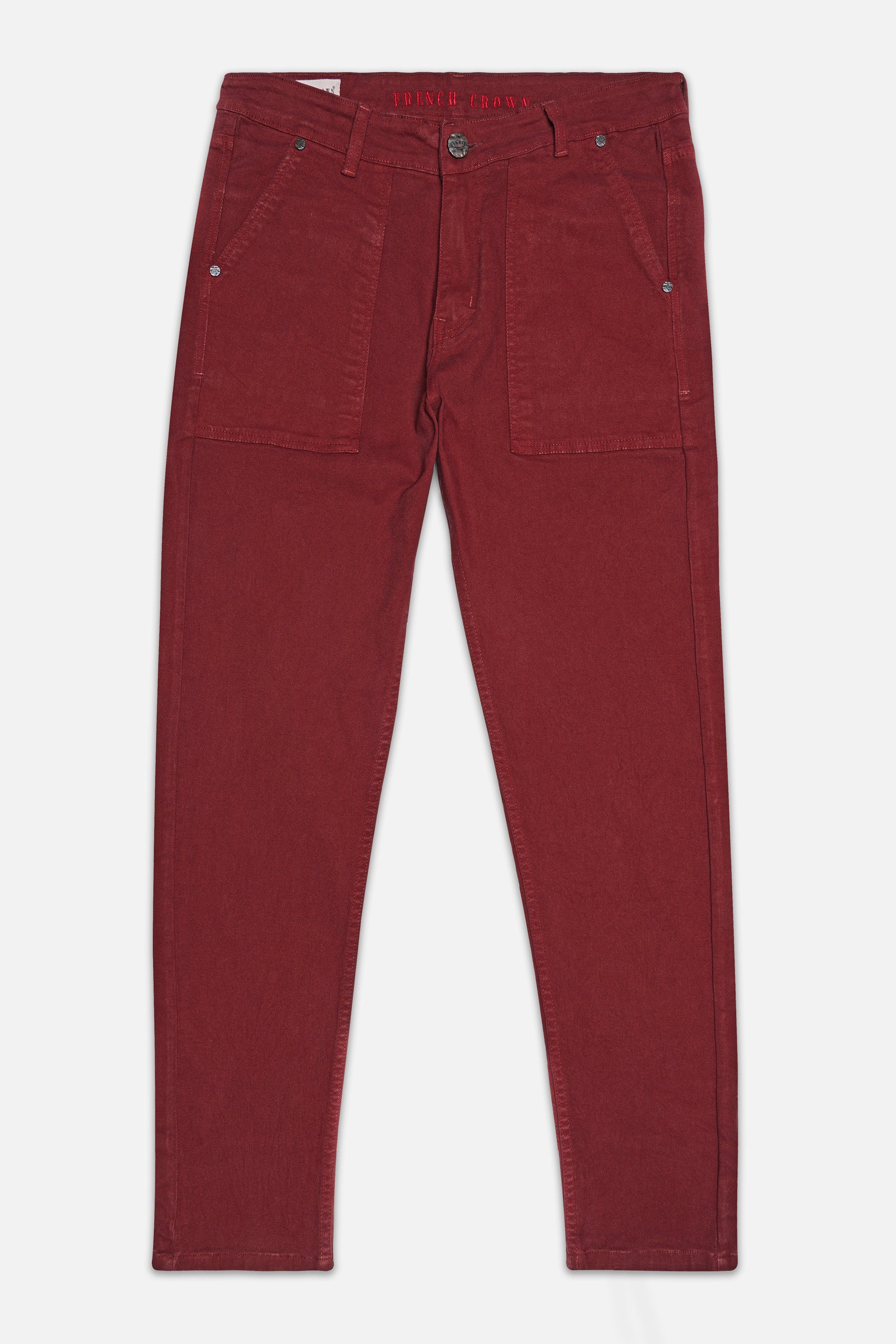 Moccaccino Red Rinse Wash Denim