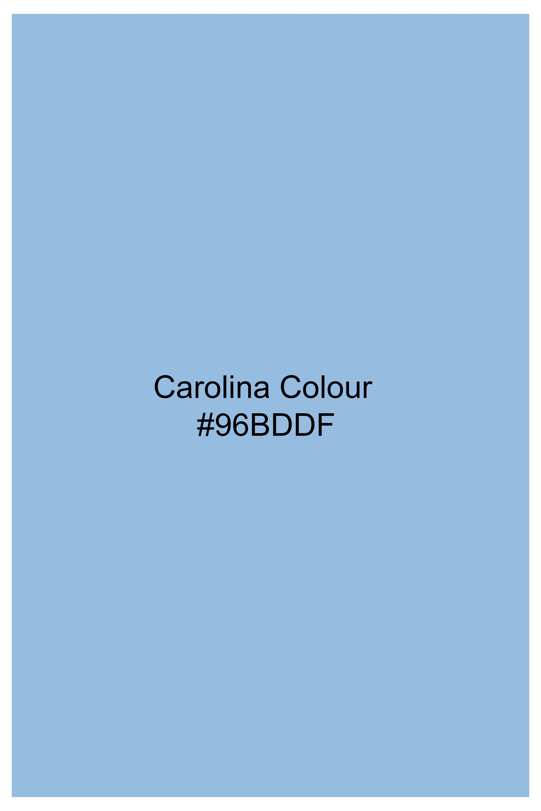 Carolina Blue Stone Wash Designer Denim