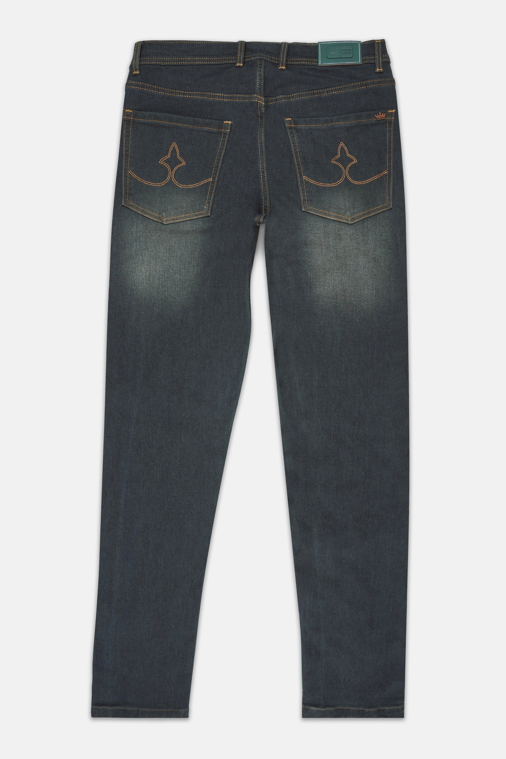 Iridium Gray Stone Wash Denim
