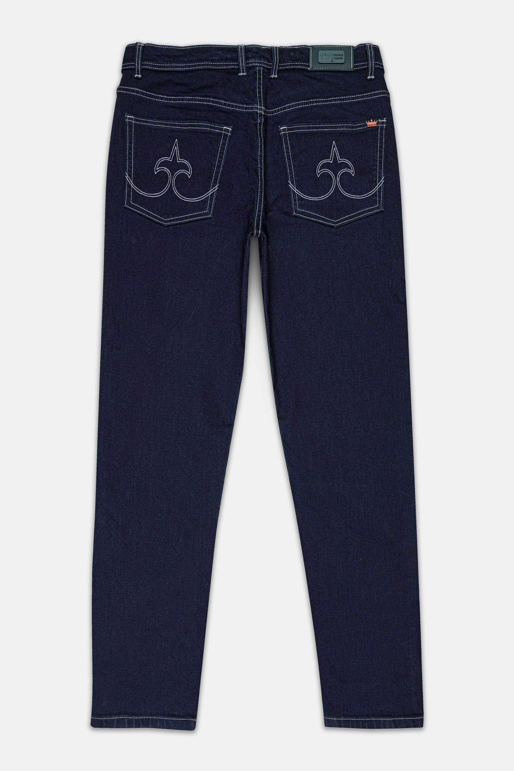 Haiti Dark Blue Rinse Wash Stretchable Denim