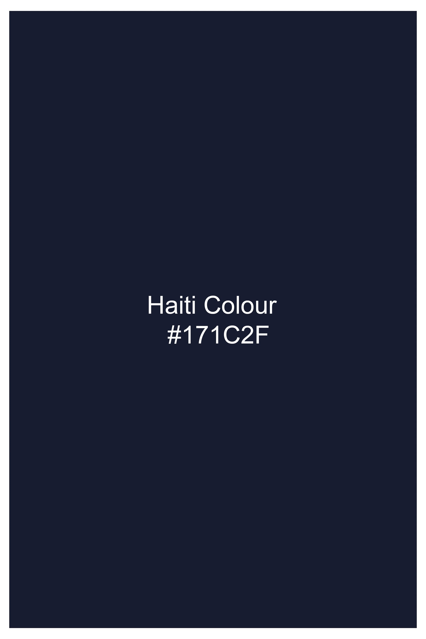 Haiti Dark Blue Rinse Wash Stretchable Denim