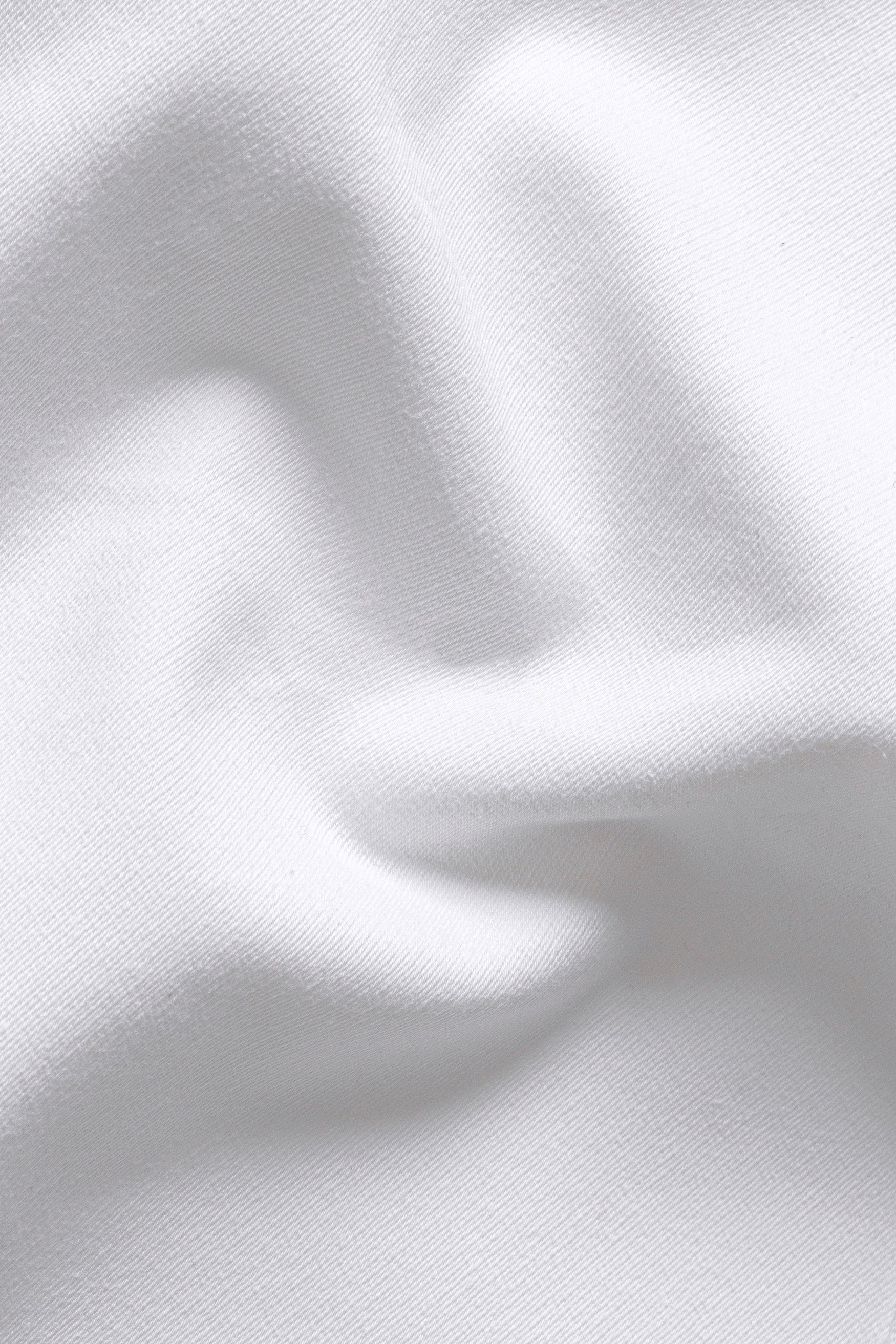 Bright White Clean Look Stretchable Designer Denim