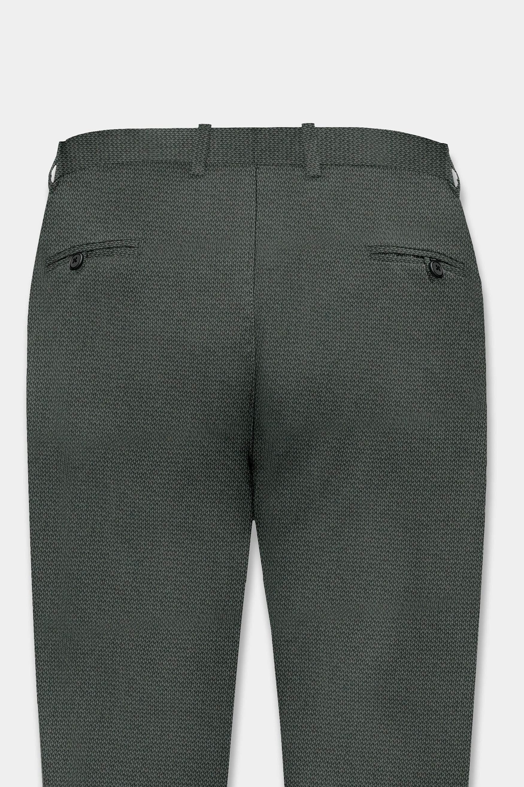 Iridium Gray Premium Cotton Chinos Pant