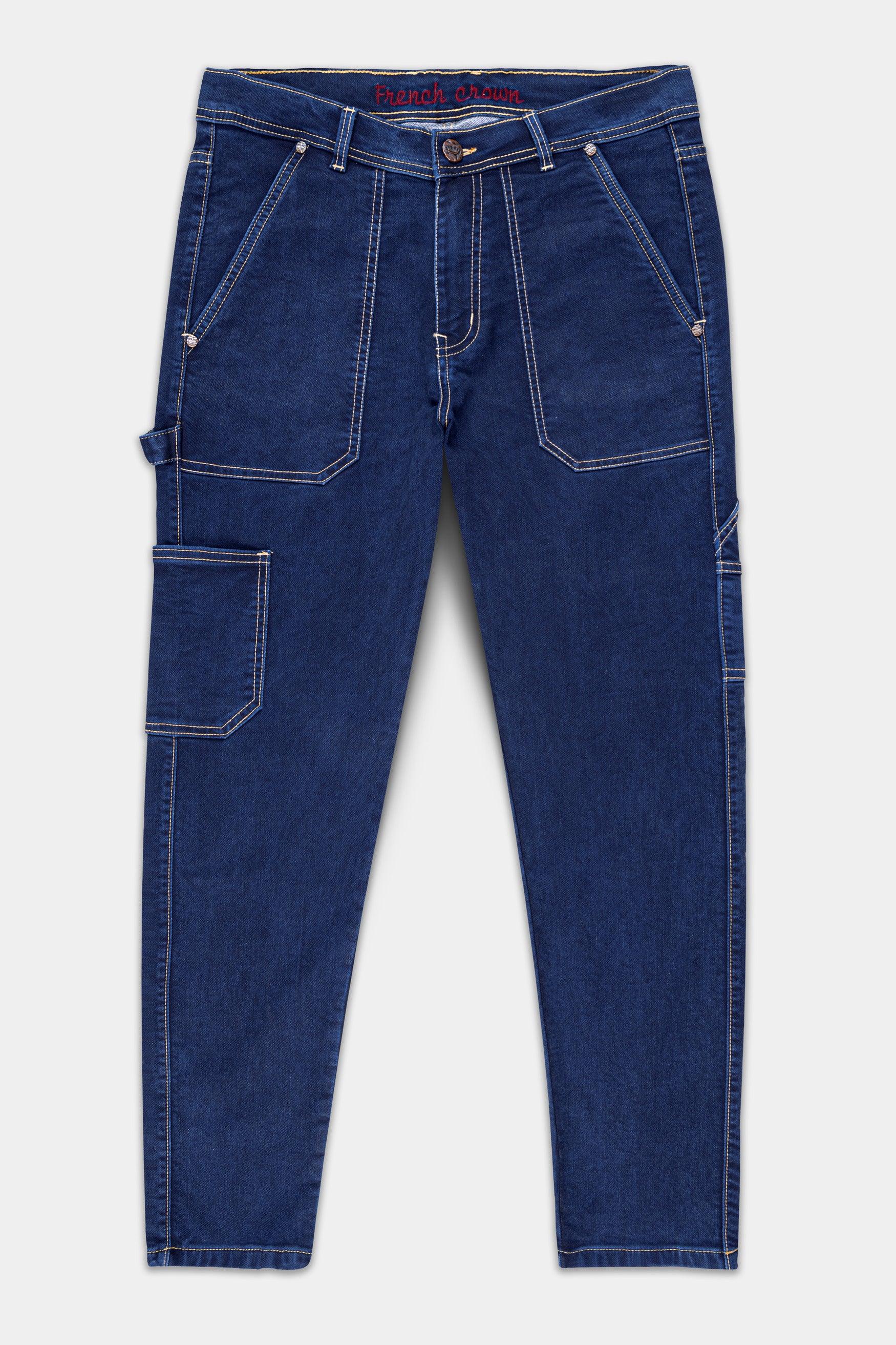 Cello Blue Rinse washed Cargo Denim