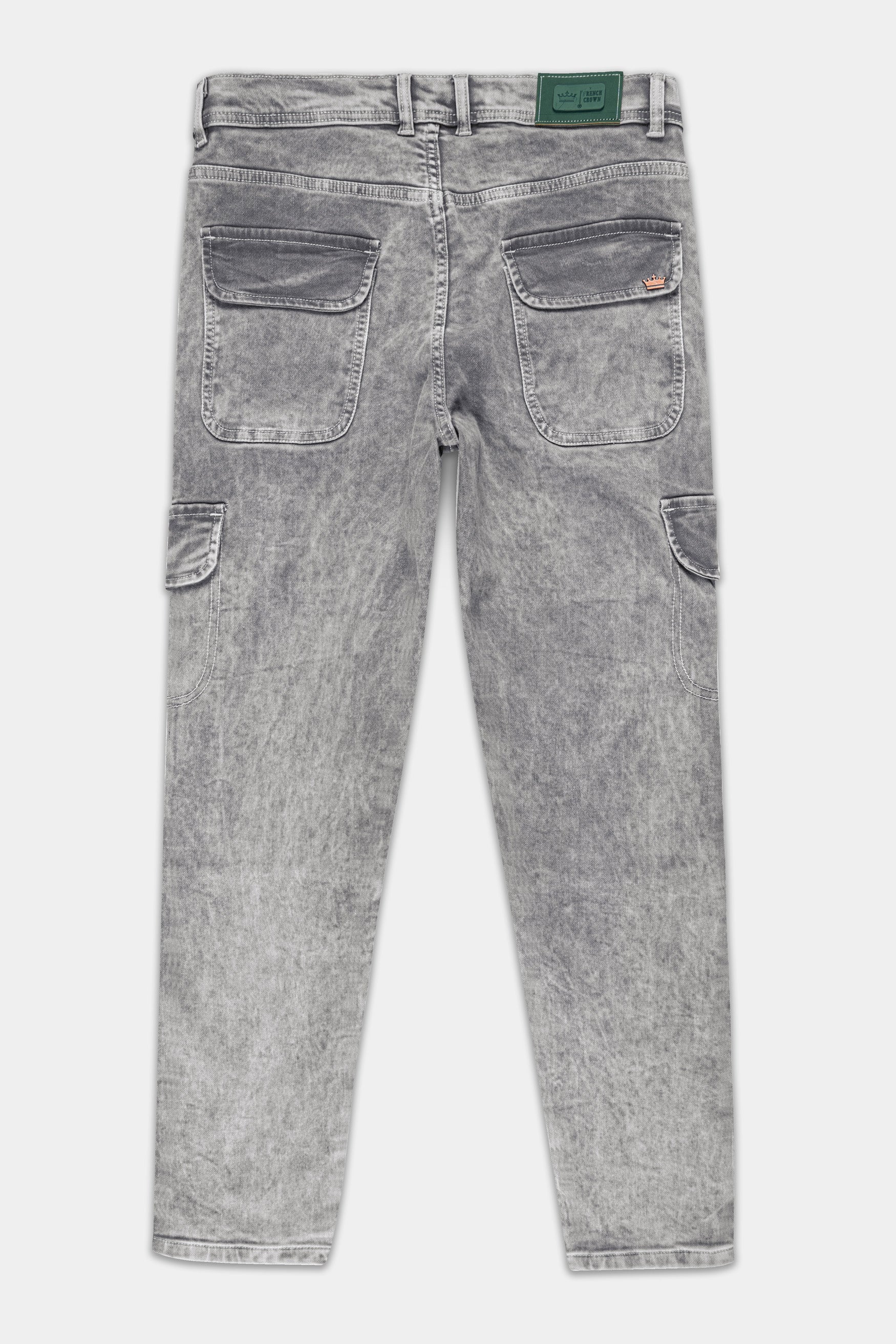 Regent Gray Rinse washed Cargo Denim
