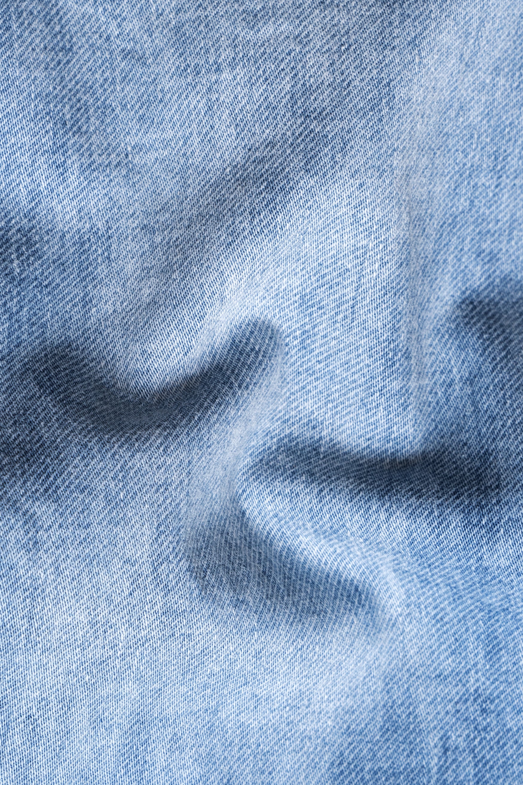 Polo Blue Whiskering Wash stretchable Denim