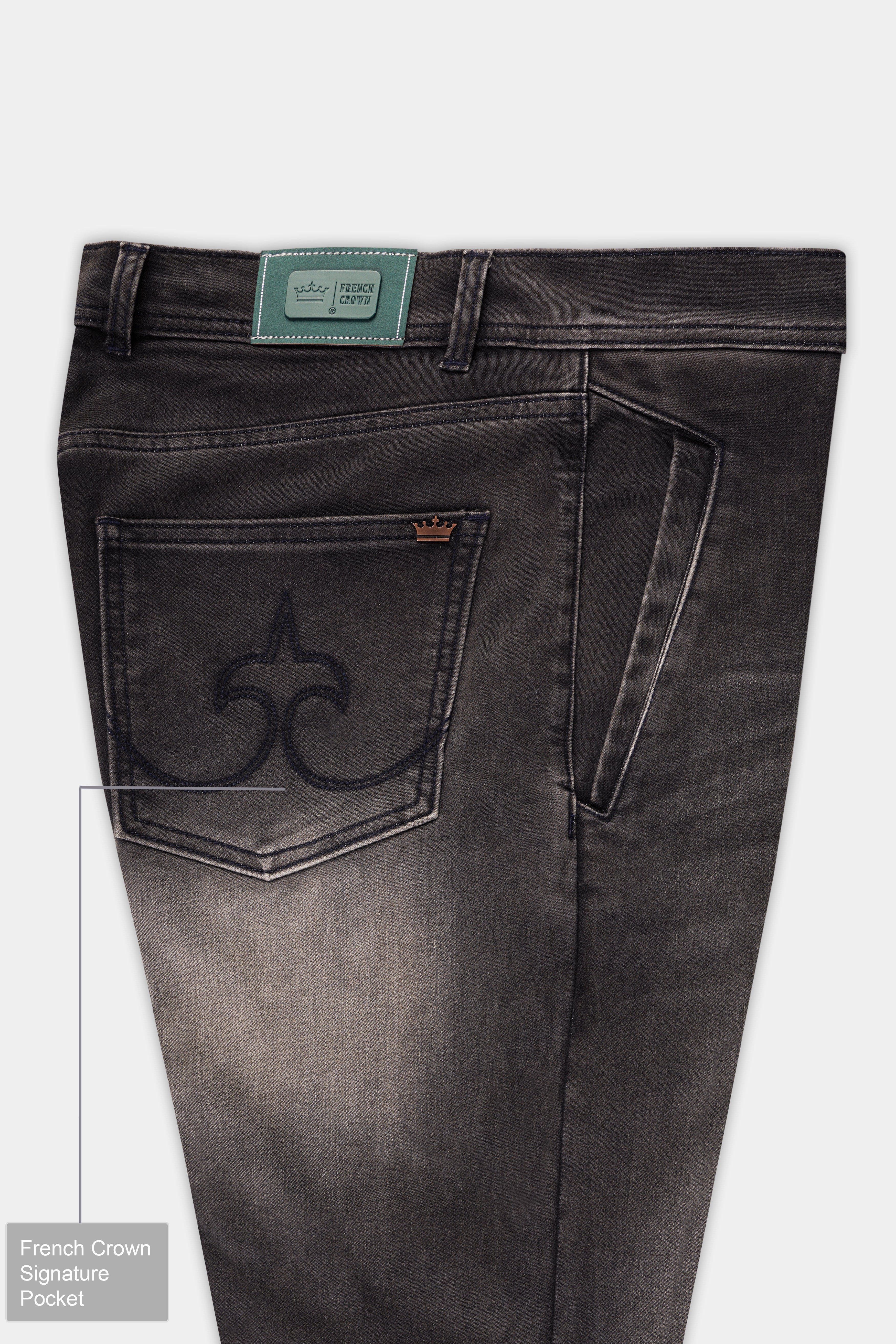 Dune Gray Mildly Distracted Stretchable Denim