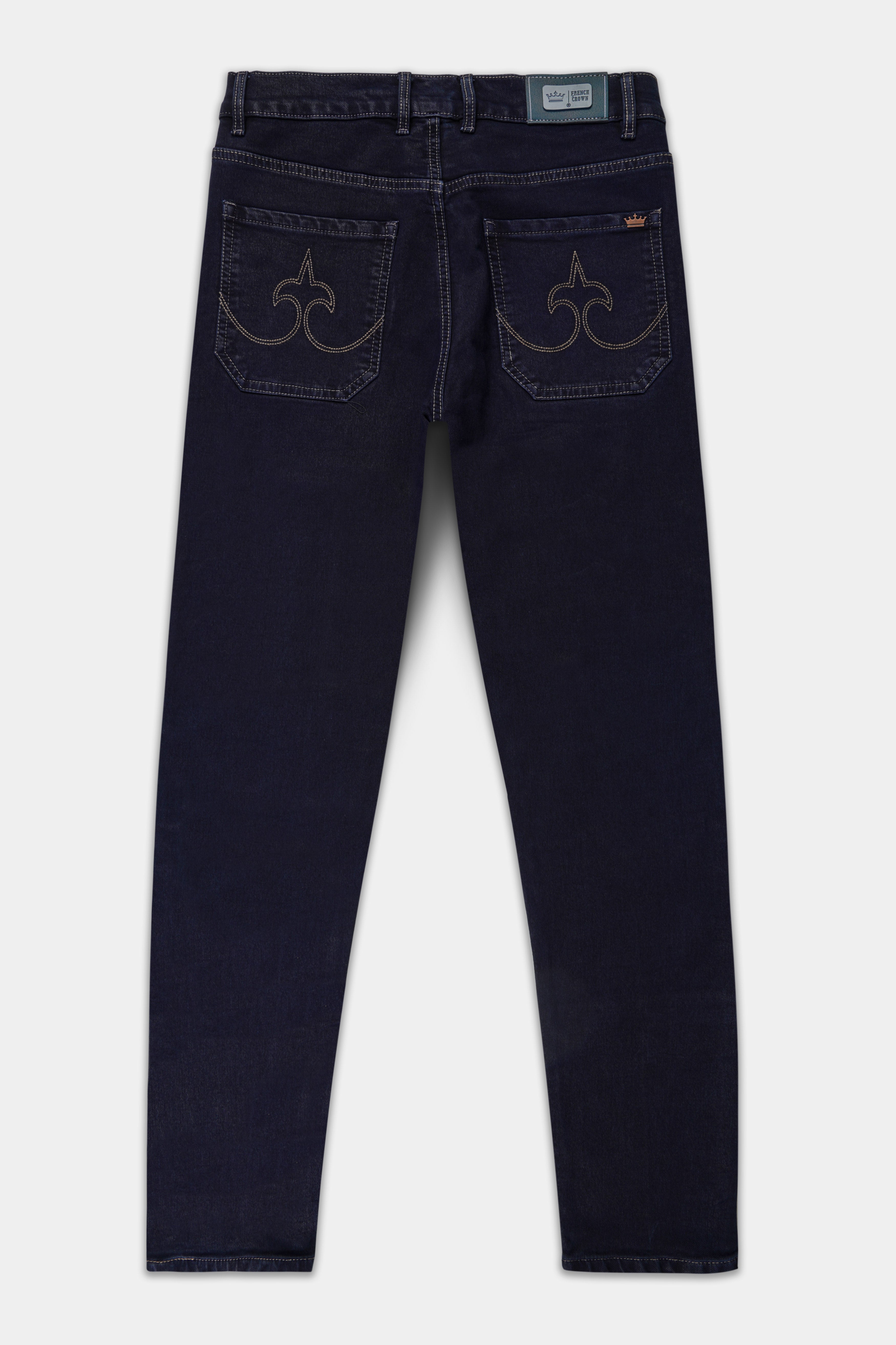Vulcan Blue Rinse Wash Designer Denim
