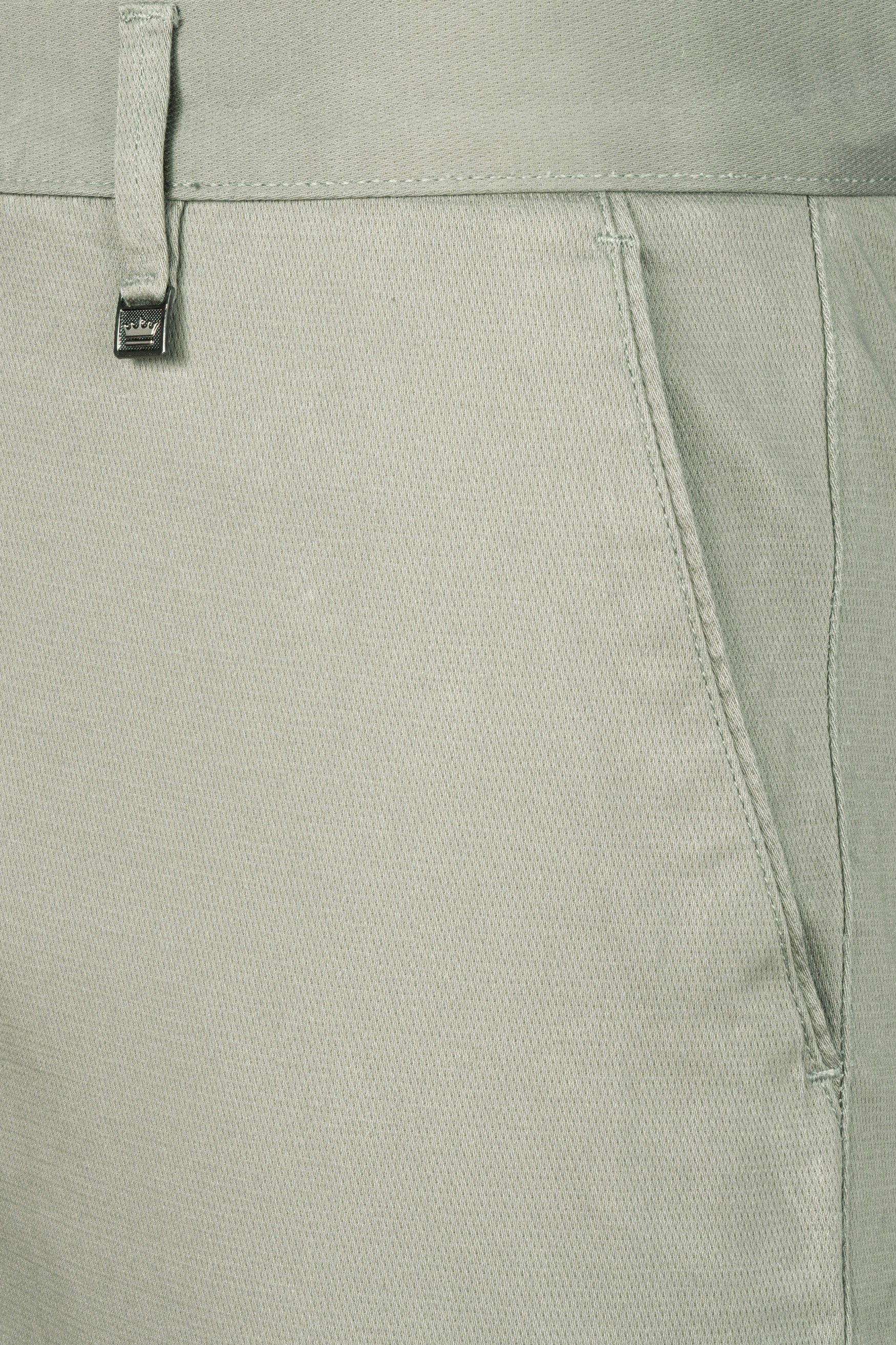 Cloud Green Premium Cotton Chinos Pant