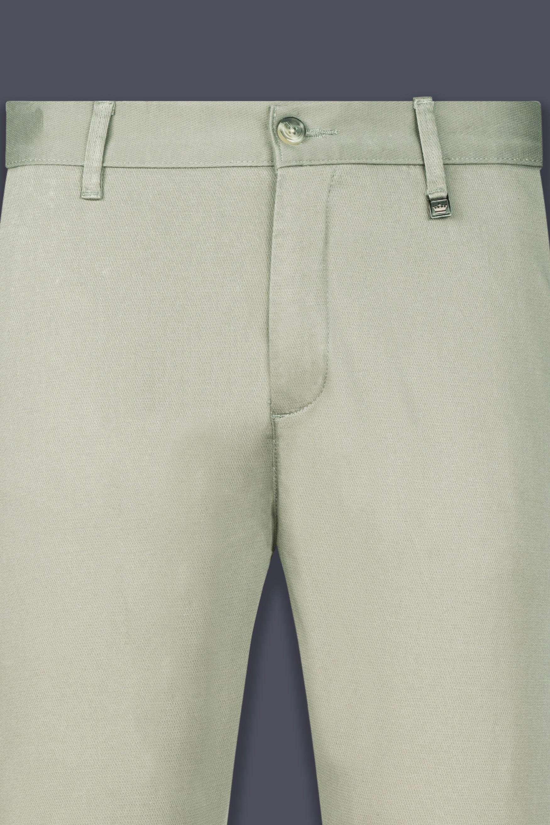 Cloud Green Premium Cotton Chinos Pant