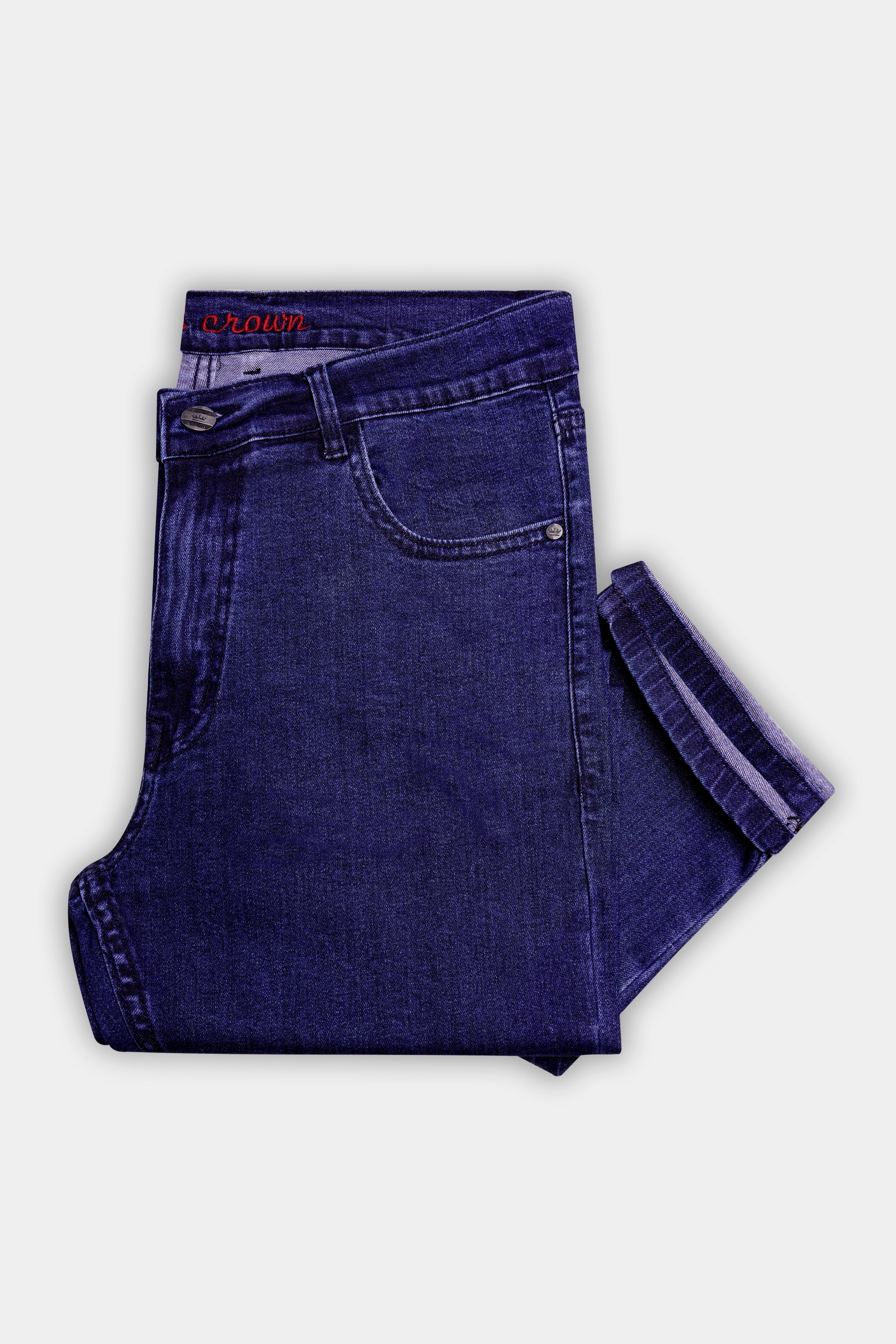 Mirage Blue Clean Look Stretchable Denim