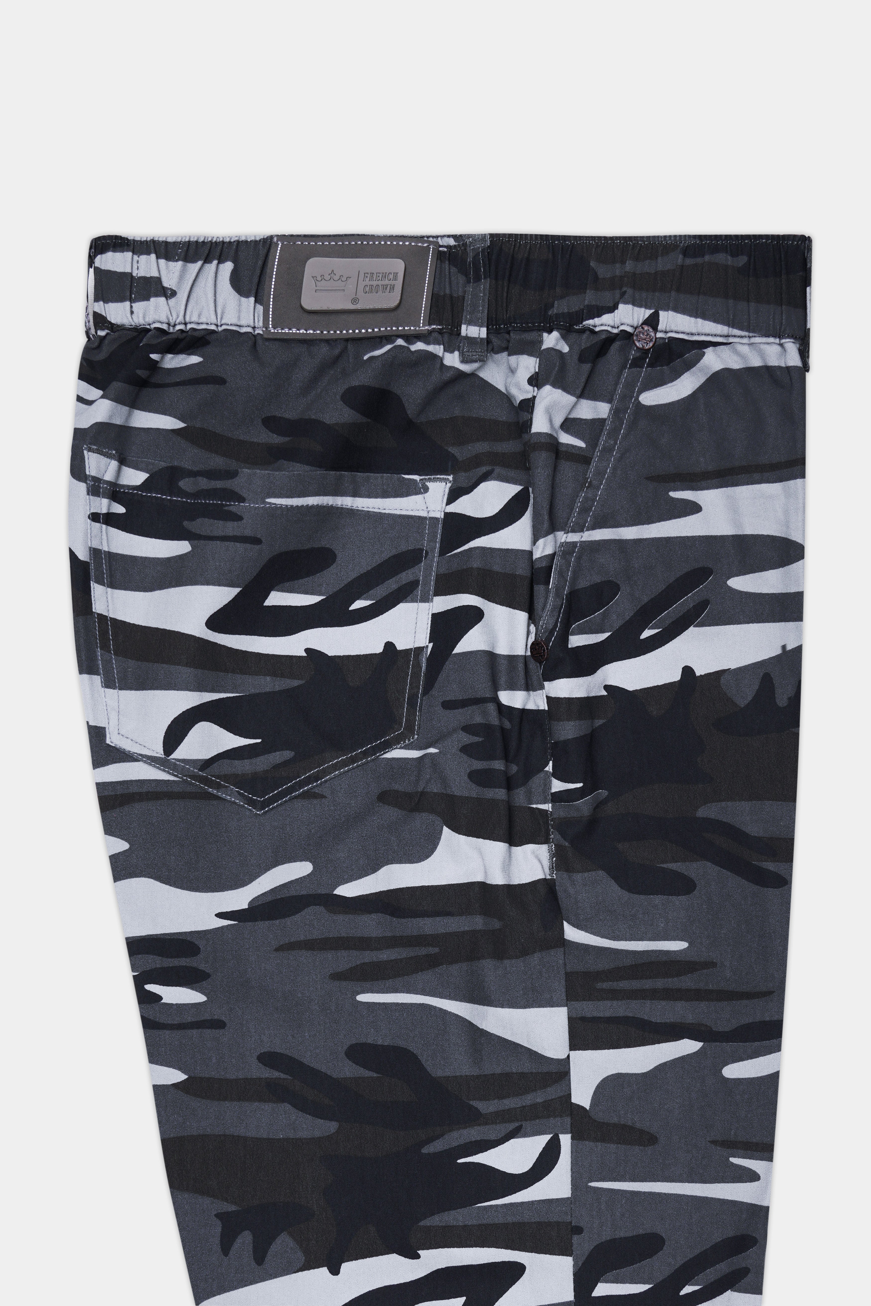 Ship Gray Camouflage Printed Pant