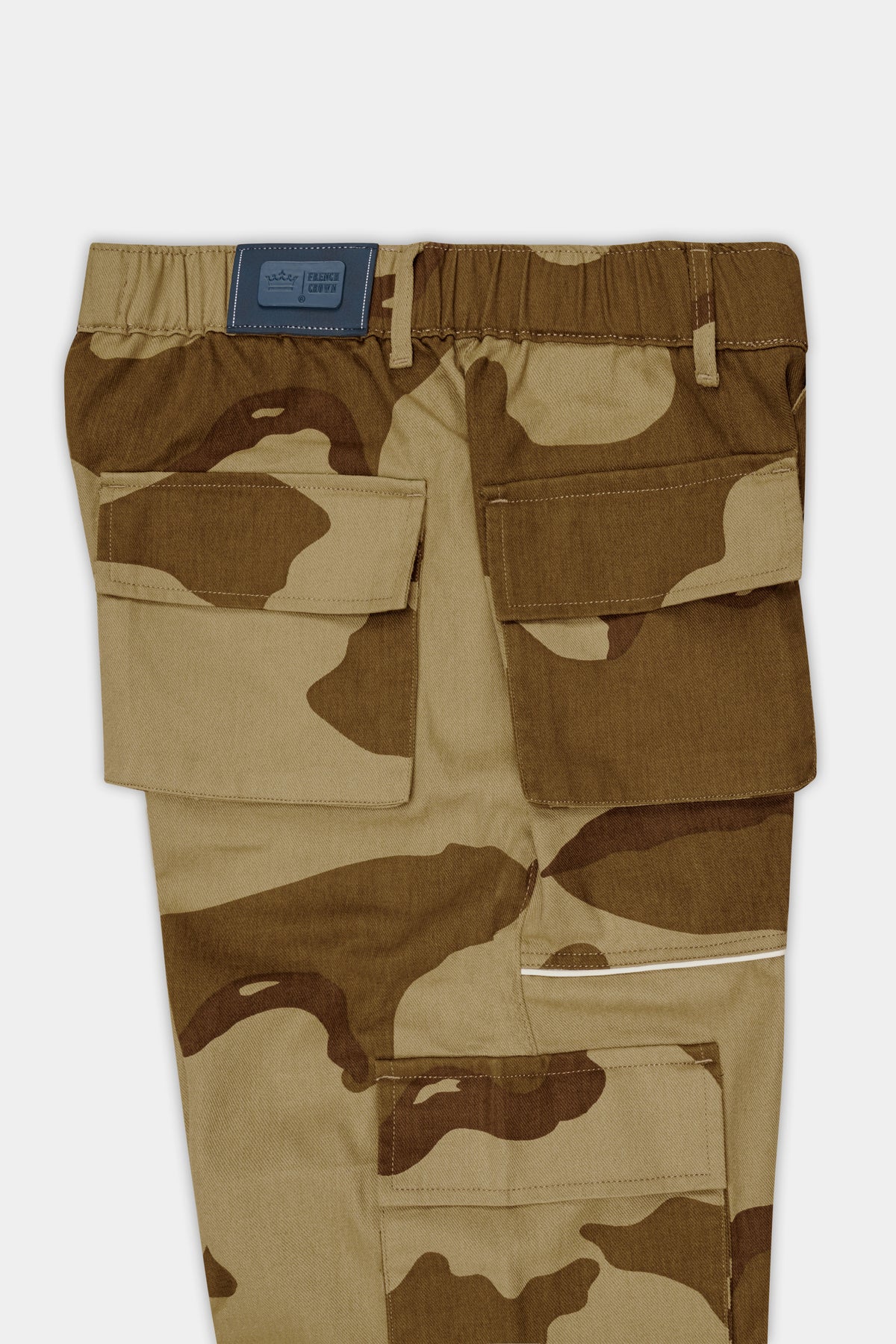Irish Brown And Domino Cream Camouflage Cargo Pant