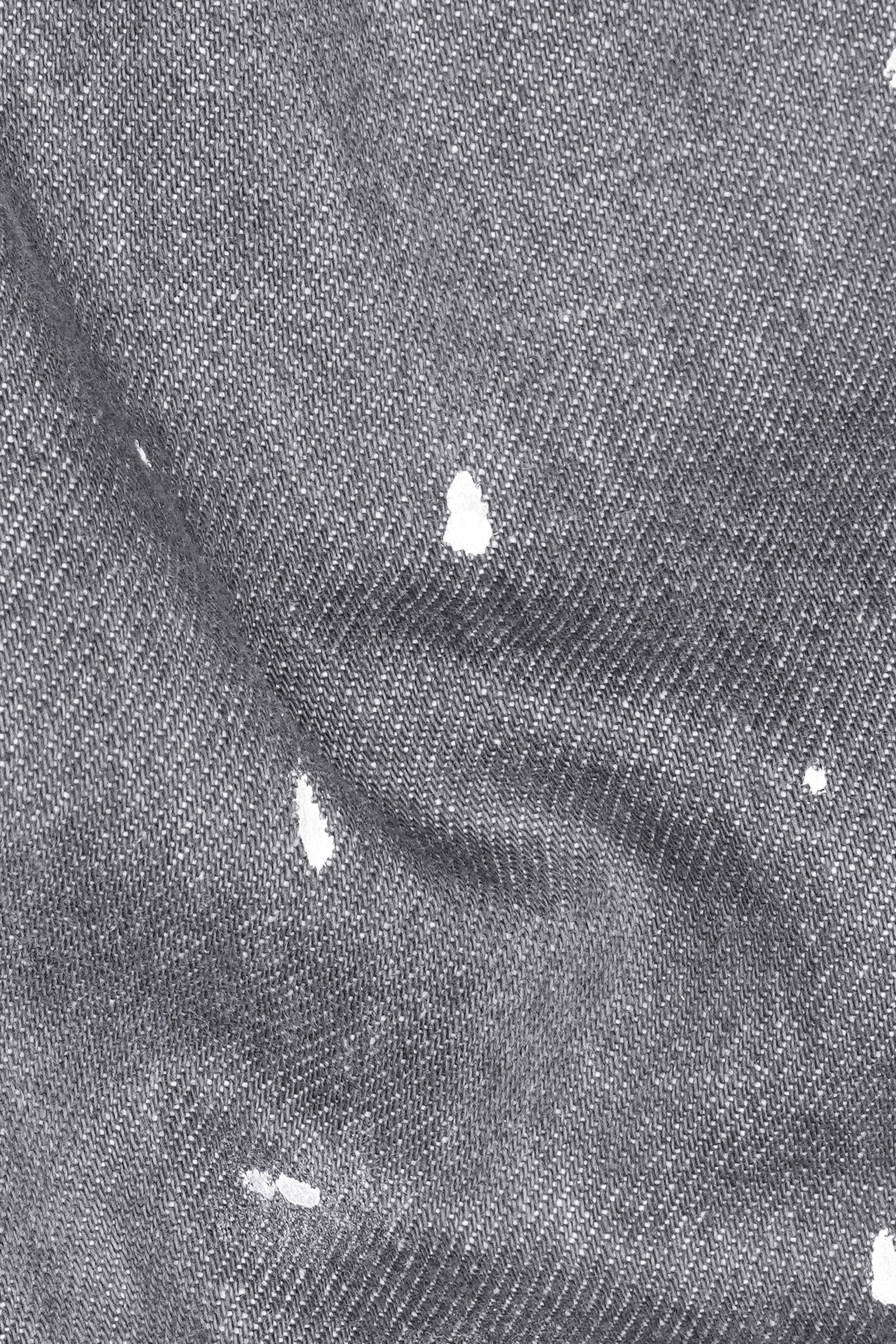 Monsoon Grey Stone Wash Moon Hand Painted Denim J080-ART01-30, J080-ART01-32, J080-ART01-34, J080-ART01-36, J080-ART01-38, J080-ART01-40