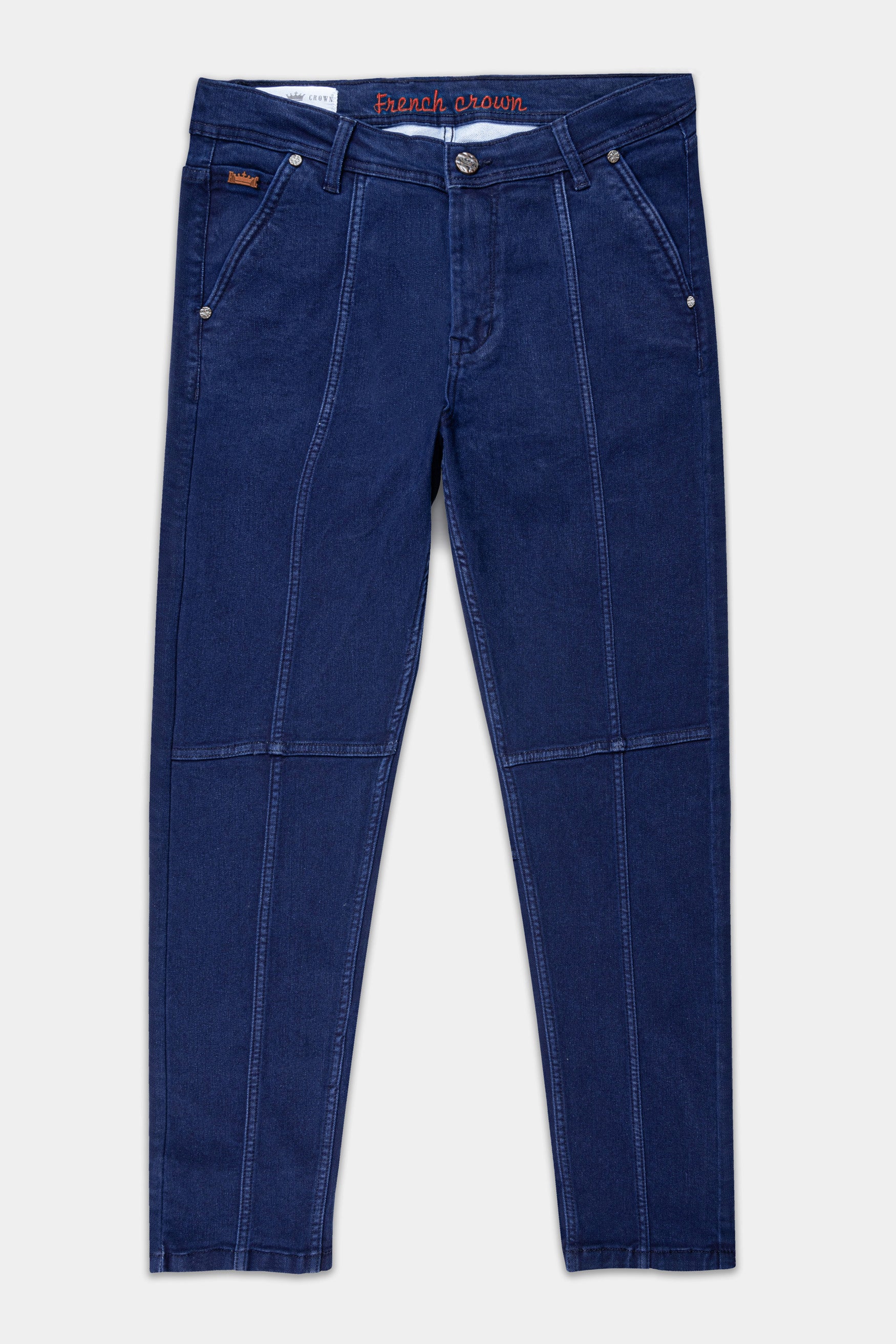 Nile Blue Rinse Wash Denim